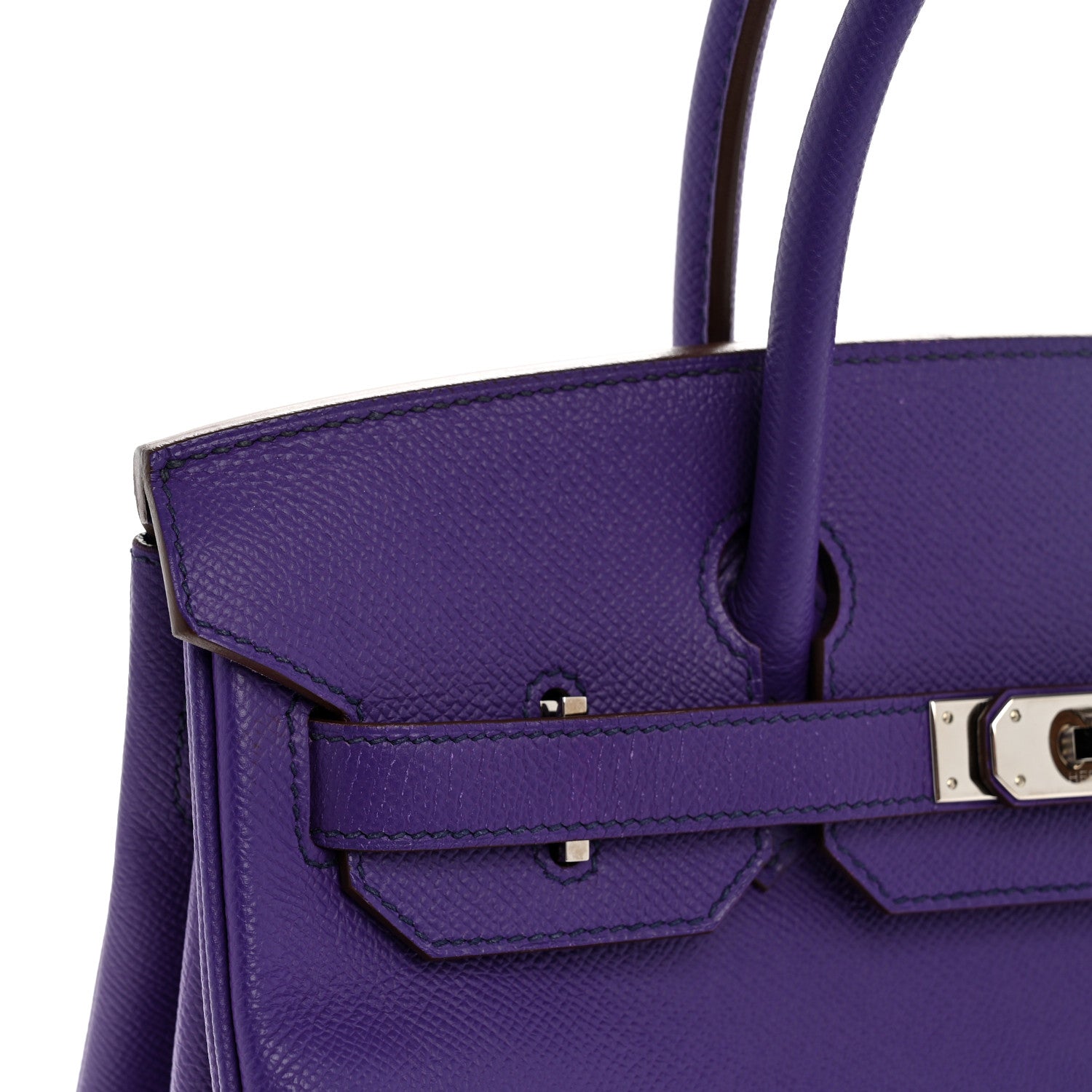エルメス バーキン 30 Crocus エプソン シルバー金具 HERMES BIRKIN 30 CROCUS EPSOM SILVER HARDWARE