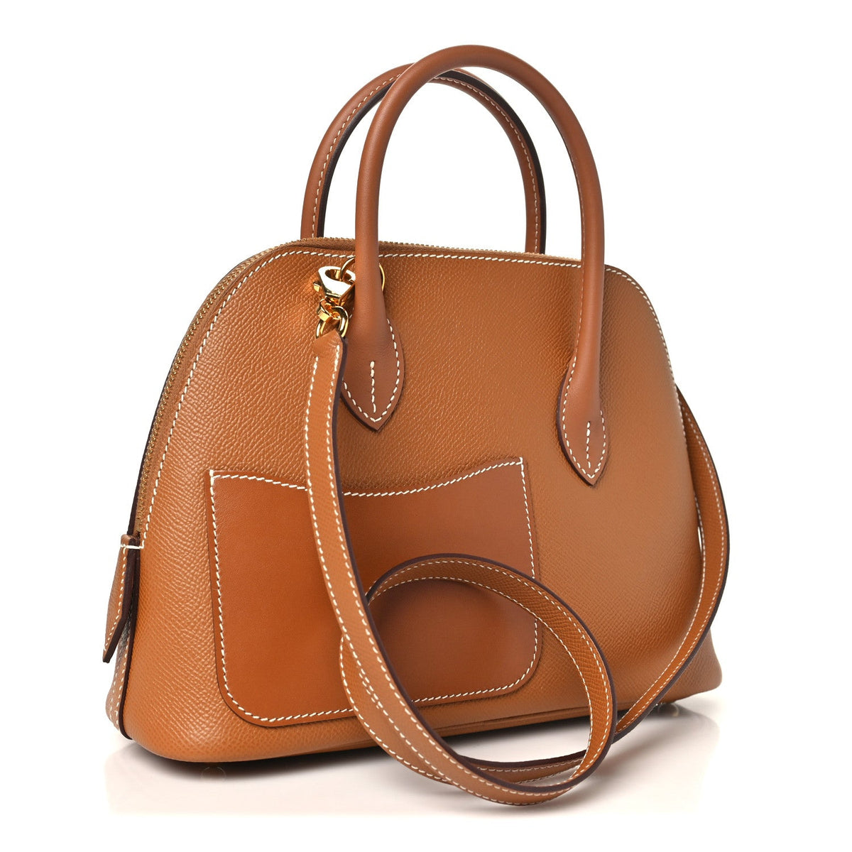 Hermès Bolide 1923 25 Gold Fauve Vache Hunter / Epsom / Swift Gold Hardware