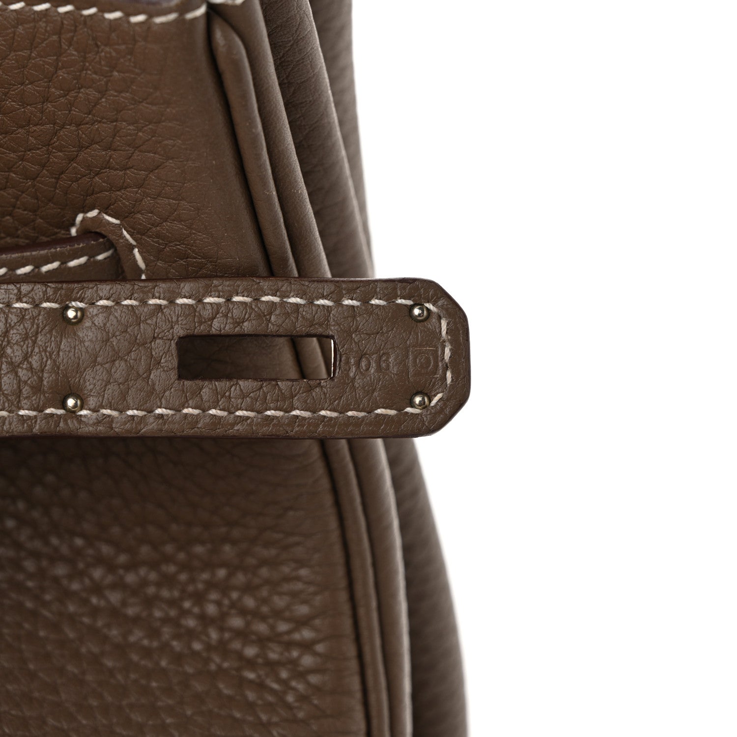 エルメス バーキン 35 Etoupe トリヨンクレマンス シルバー金具 HERMES BIRKIN 35 ETOUPE TAURILLON CLEMENCE SILVER HARDWARE