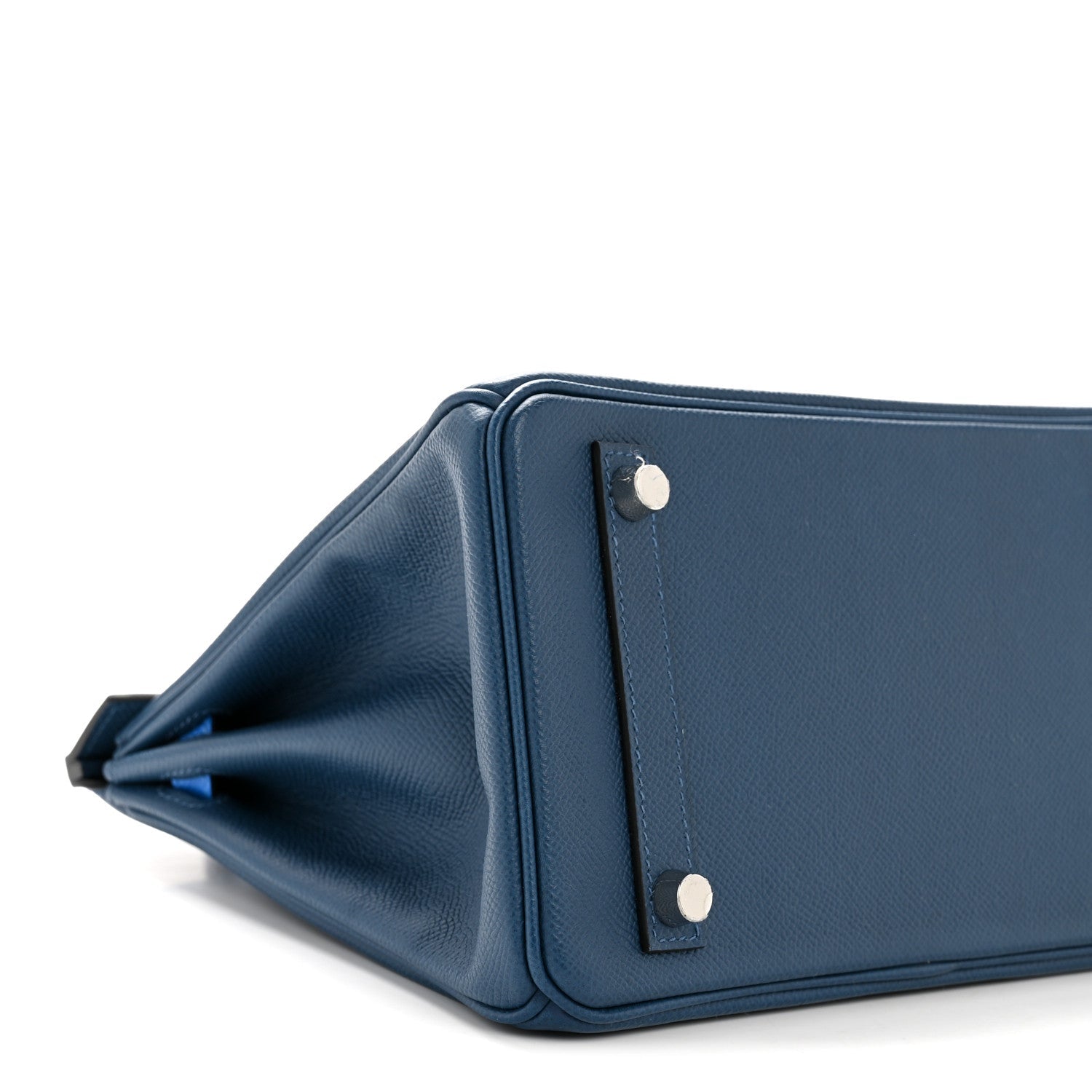 エルメス バーキン 25 Deep Bleu Bleu Hydra Black エプソン シルバー金具 HERMES BIRKIN 25 DEEP BLEU BLEU HYDRA BLACK SILVER HARDWARE