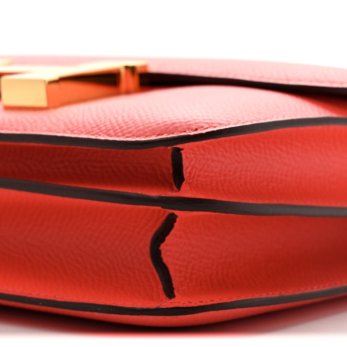 Hermes Mini Constance 18 Rose Jaipur Epsom Gold Hardware