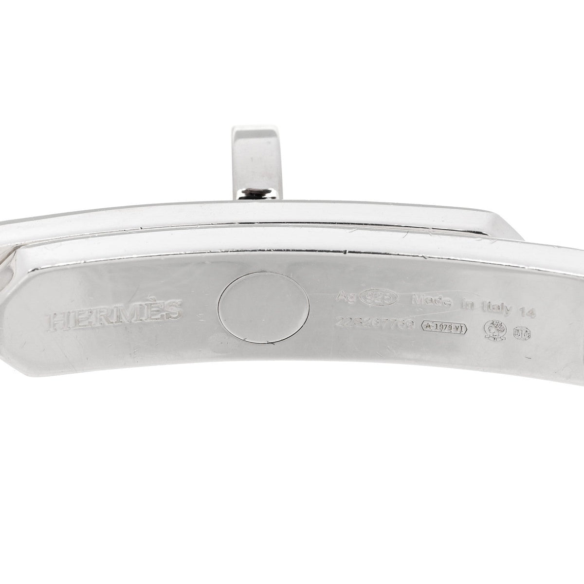エルメス ケリー ブレスレット スターリングシルバー HERMES KELLY BRACELET STERLING SILVER