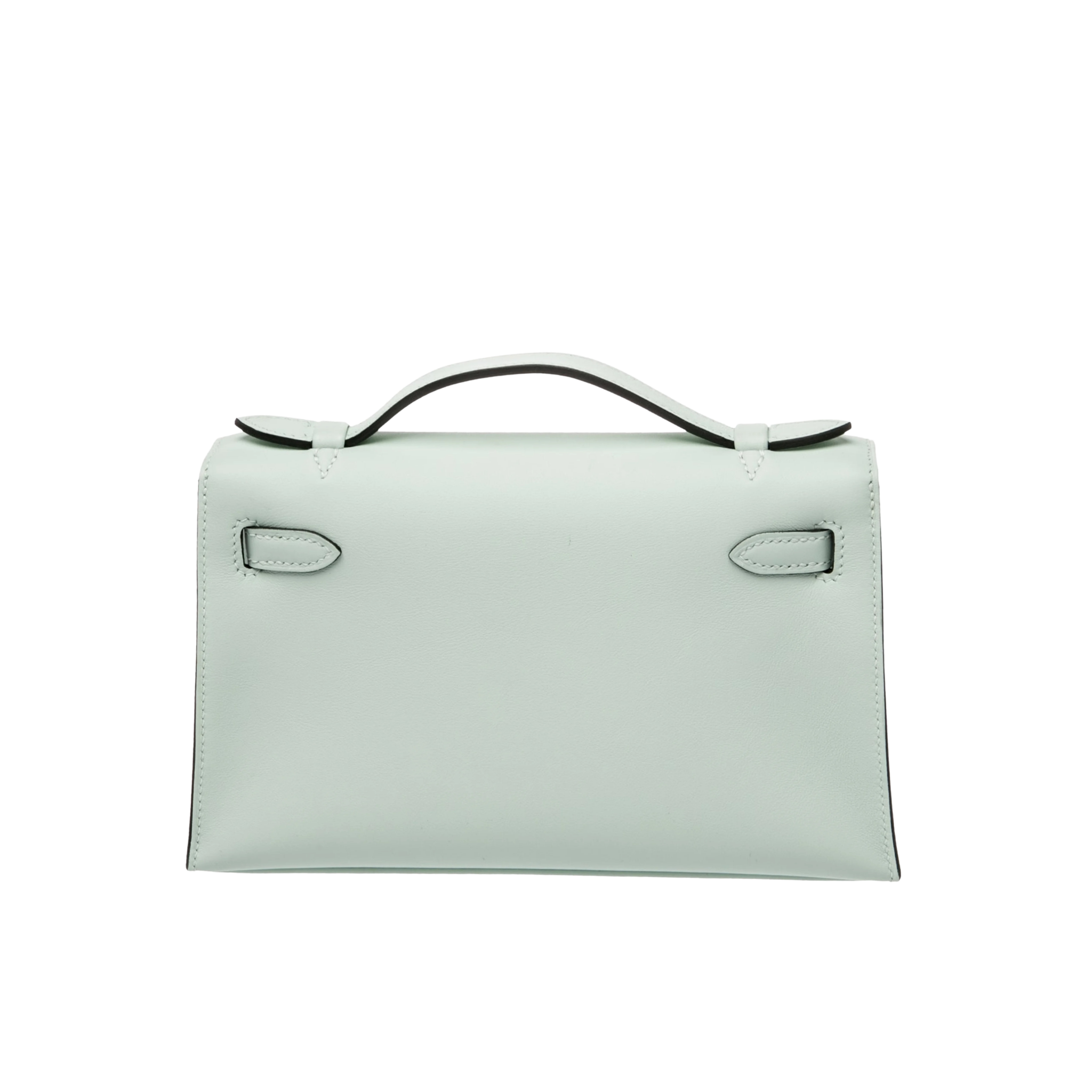 エルメス ポシェットケリー ヴェルペパーミント スイフト シルバー金具 HERMES KELLY POCHETTE VERT PEPPERMINT SWIFT SILVER HARDWARE