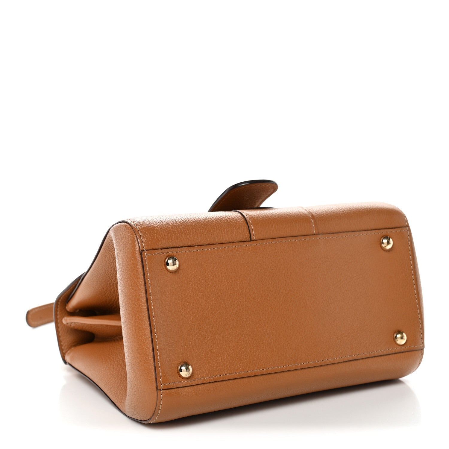 デルヴォー ブリヨン ミニ ショルダーバッグ Natural グレインドカーフスキン ゴールド金具 DELVAUX BRILLANT MINI SHOULDER BAG NATURAL GRAINED CALFSKIN GOLD HARDWARE