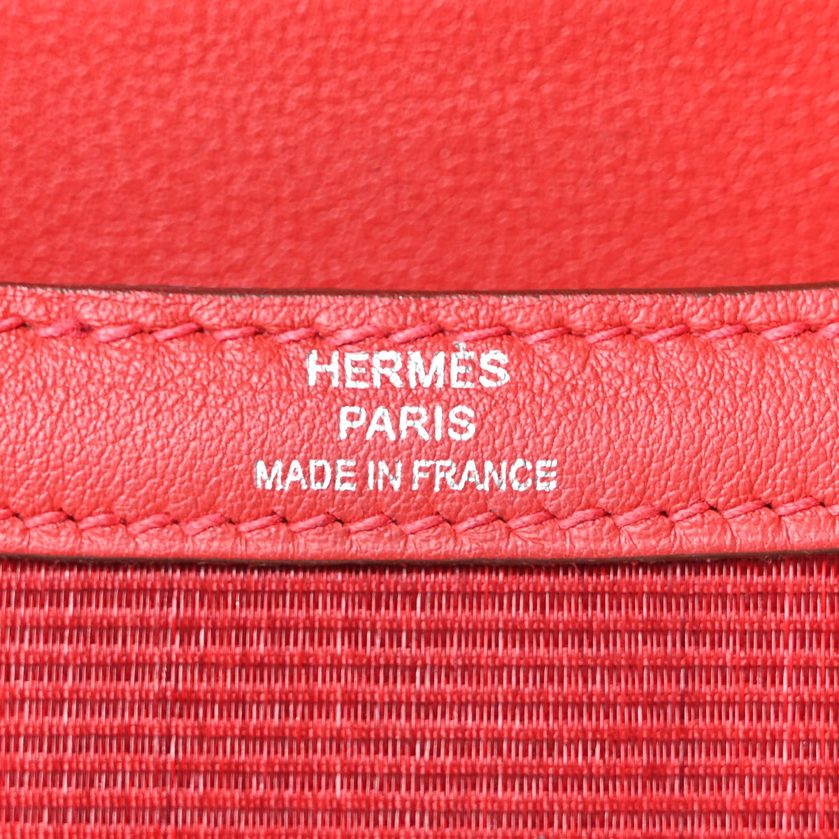 エルメス コンスタンス 24 Rouge Casaque スイフト シルバー金具 HERMES CONSTANCE 24 ROUGE CASAQUE SWIFT SILVER HARDWARE