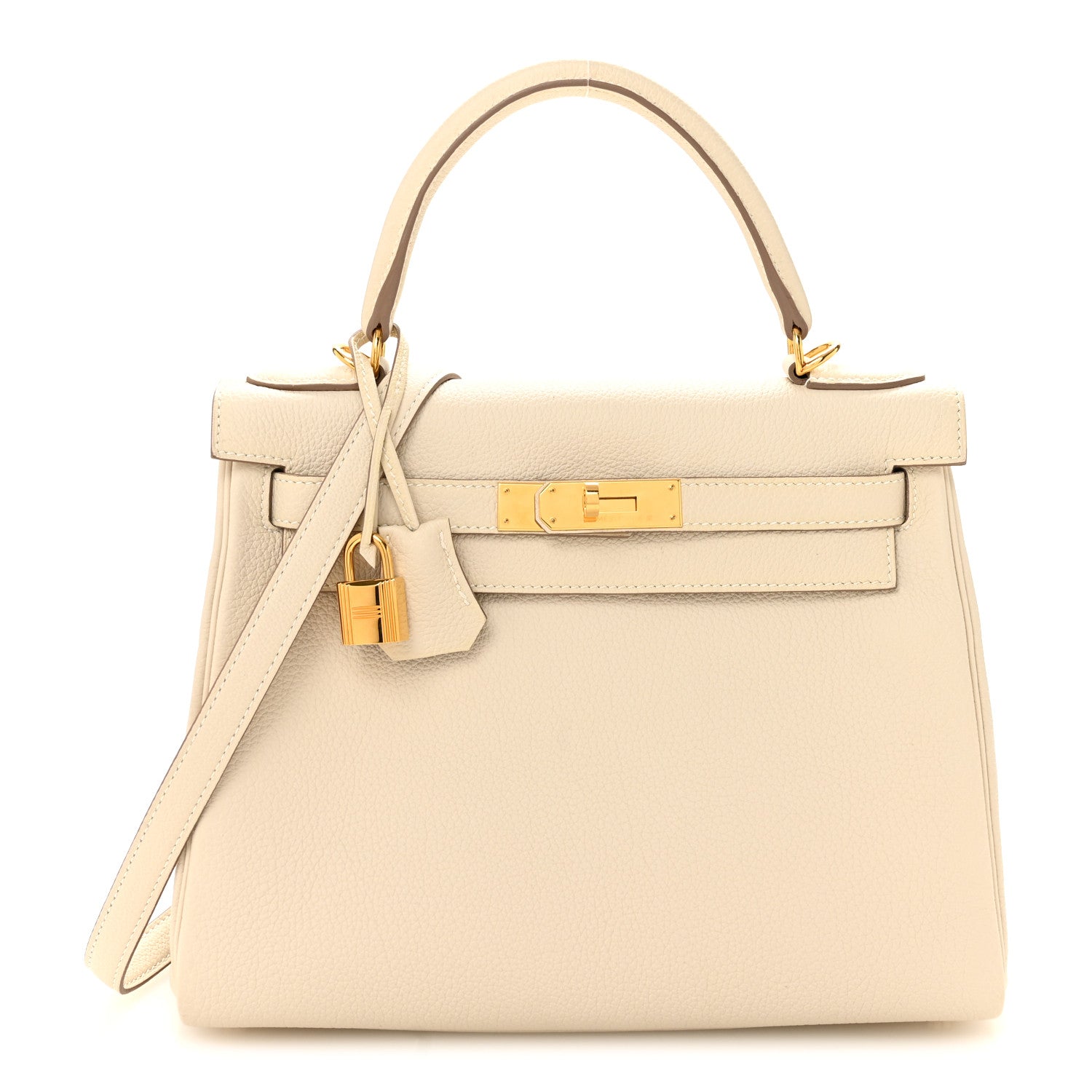 エルメス ケリー 28 内縫い Craie トゴ ゴールド金具 HERMES KELLY 28 RETOURNE CRAIE TOGO GOLD HARDWARE