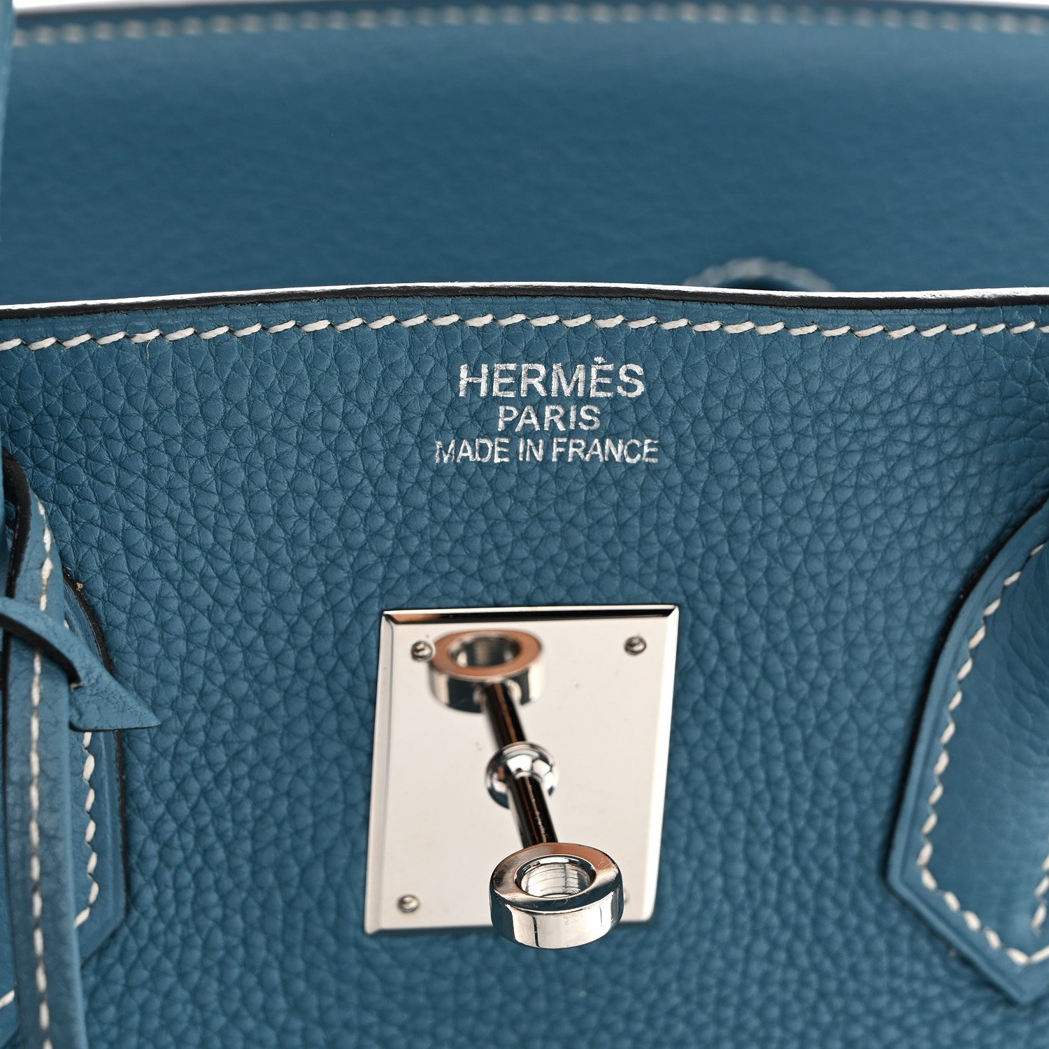 エルメス バーキン 35 Blue Jean トゴ シルバー金具 HERMES BIRKIN 35 BLUE JEAN TOGO SILVER HARDWARE