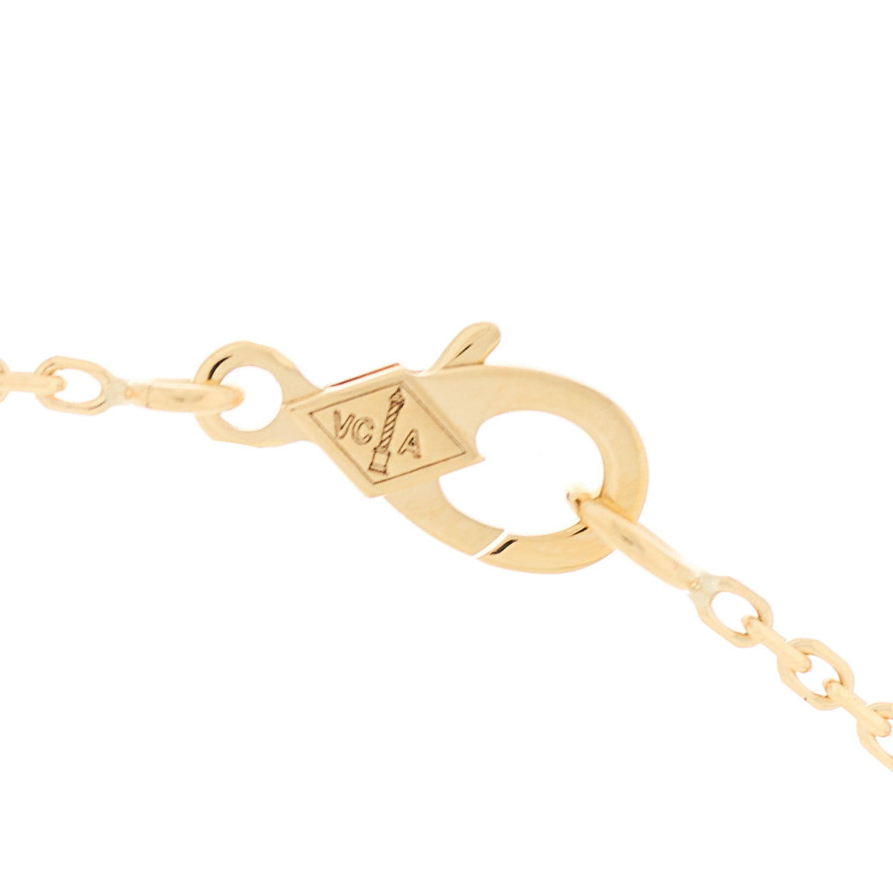 ヴァンクリーフ＆アーペル ヴィンテージアルハンブラ ペンダントネックレス マラカイト 18K イエローゴールド VAN CLEEF & ARPELS VINTAGE ALHAMBRA PENDANT NECKLACE MALACHITE 18K YELLOW GOLD
