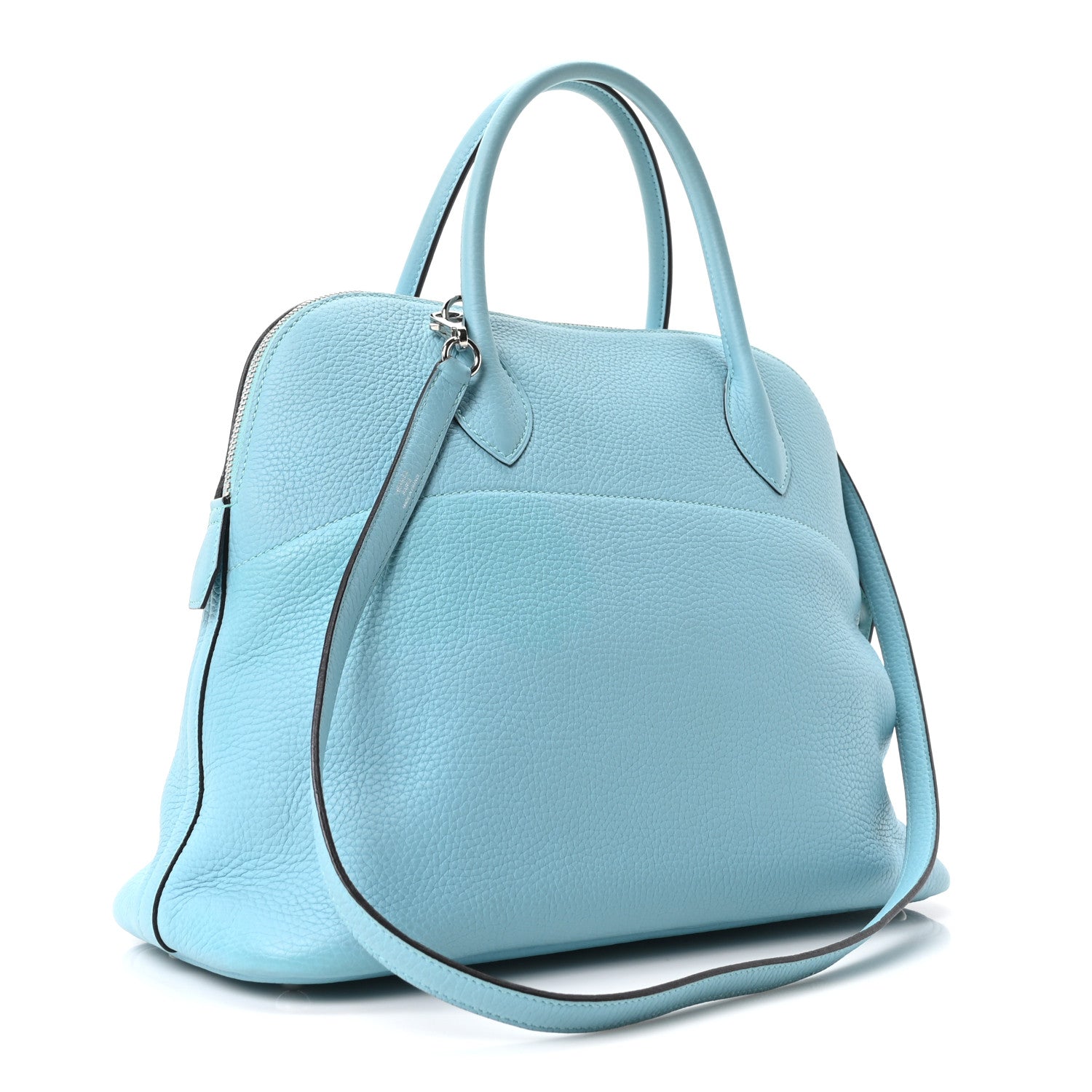エルメス ボリード 35 Bleu Atoll トリヨンクレマンス シルバー金具 HERMES BOLIDE 35 BLEU ATOLL TAURILLON CLEMENCE SILVER HARDWARE