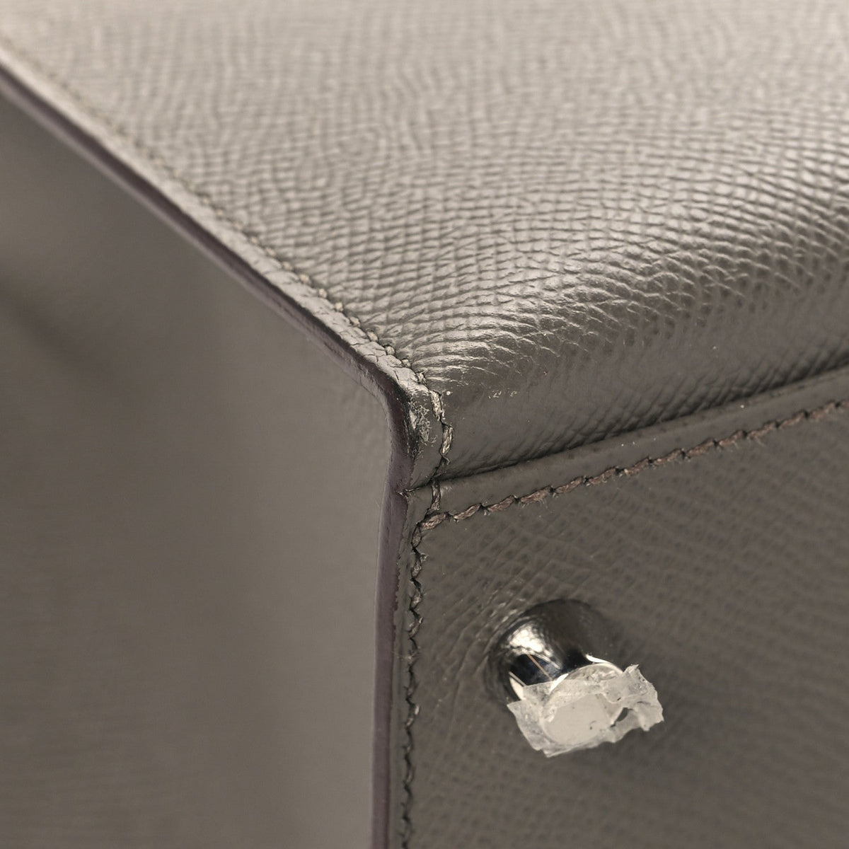 エルメス ケリー 35 外縫い Etain エプソン シルバー金具 HERMES KELLY 35 SELLIER ETAIN EPSOM SILVER HARDWARE