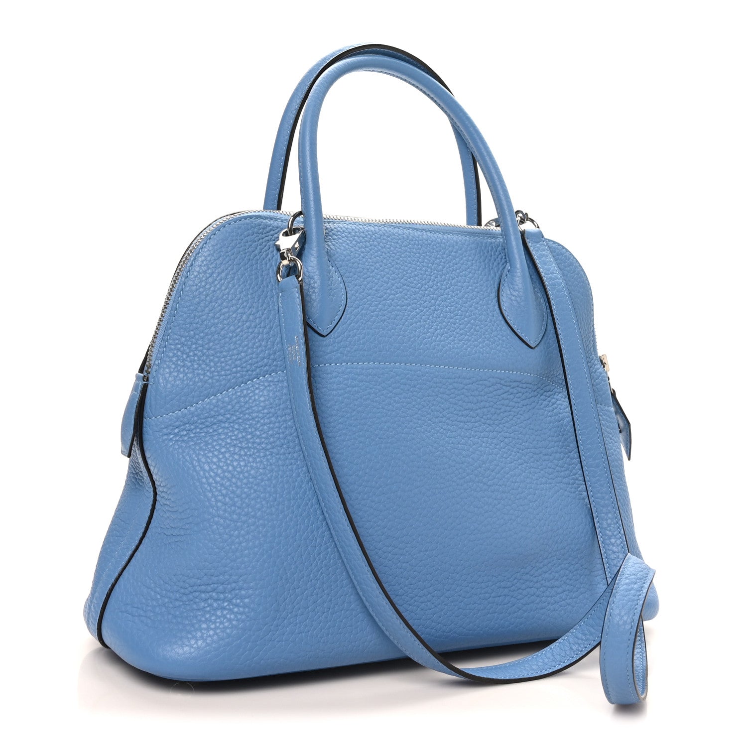 エルメス ボリード 31 Bleu Paradis トリヨンクレマンス シルバー金具 HERMES BOLIDE 31 BLEU PARADIS TAURILLON CLEMENCE SILVER HARDWARE