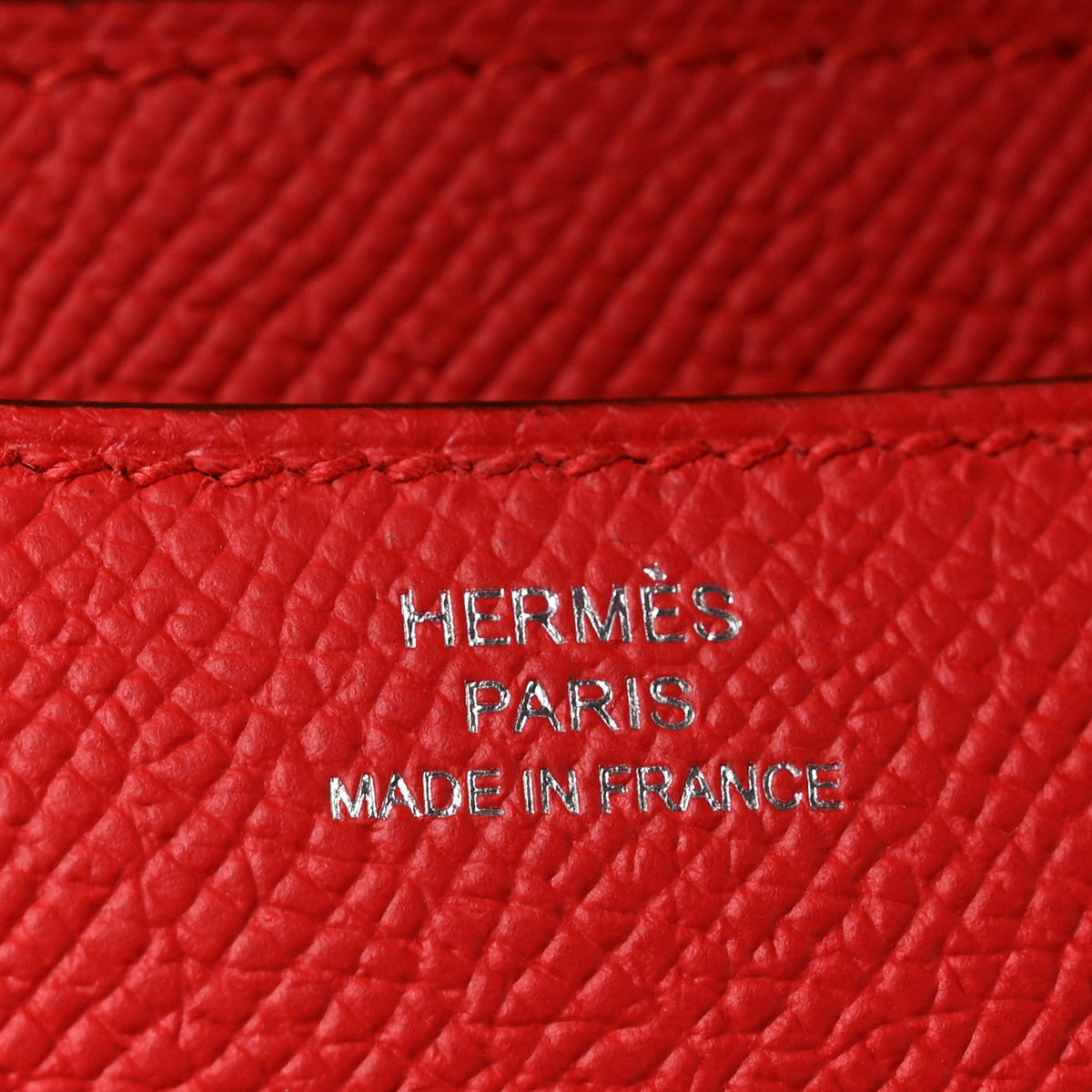 エルメス ミニコンスタンス 18 Rouge De Coeur Rubis エプソン レッドエナメル金具 HERMES MINI CONSTANCE 18 ROUGE DE COEUR RUBIS EPSOM