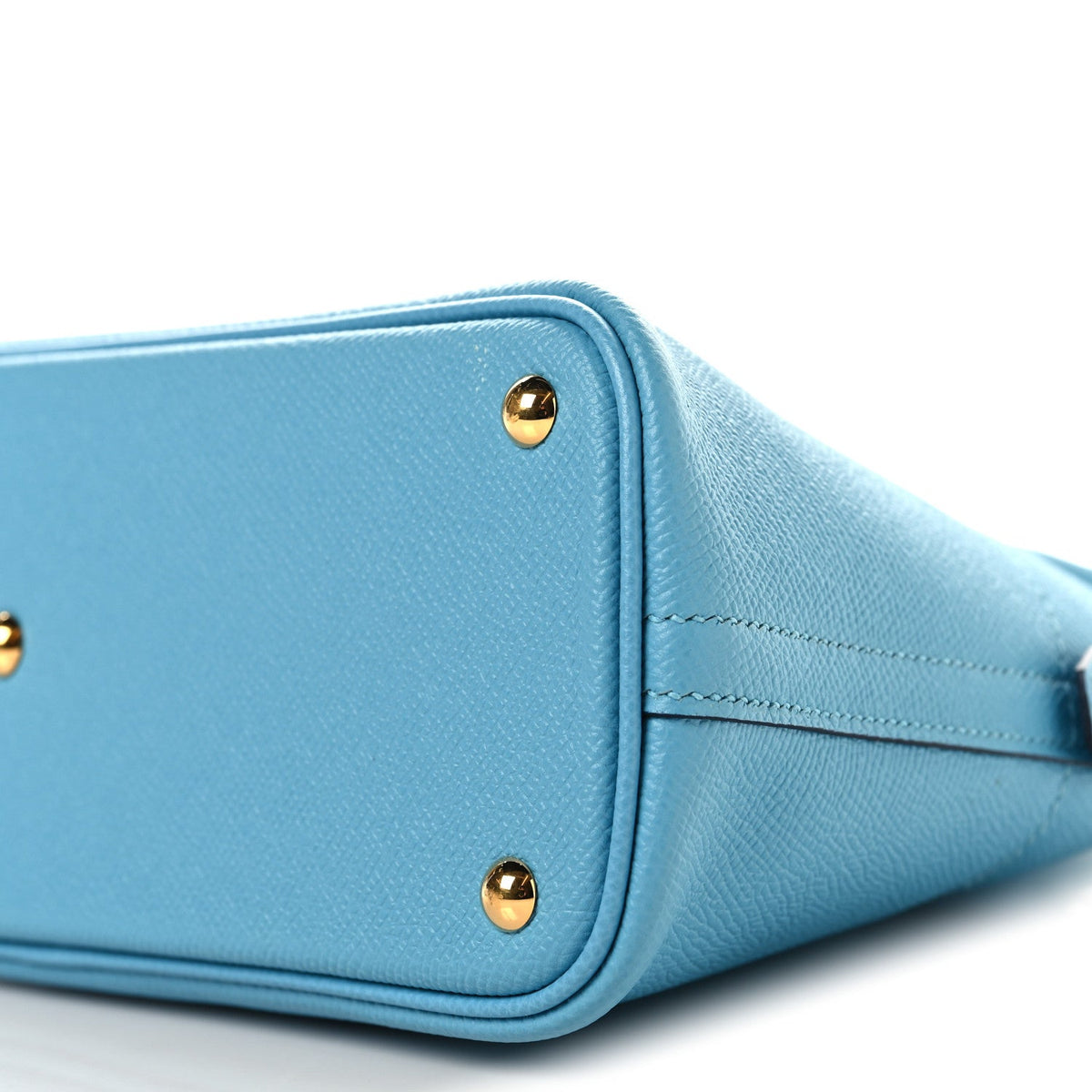 Hermès Bolide 27 Bleu Du Nord Epsom Gold Hardware