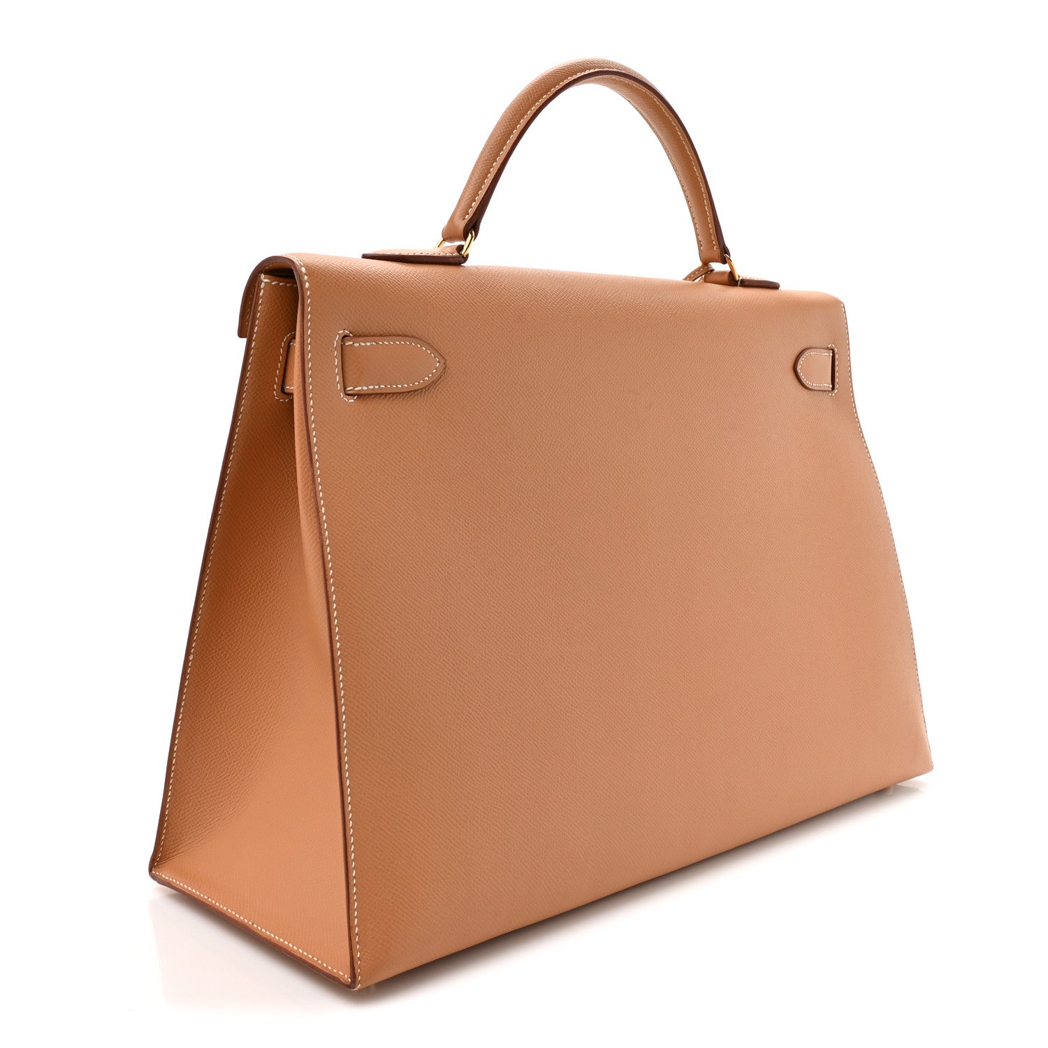 エルメス ケリー 40 外縫い Tabac Camel クシュベル ゴールド金具 HERMES KELLY 40 SELLIER TABAC CAMEL COURCHEVEL GOLD HARDWARE