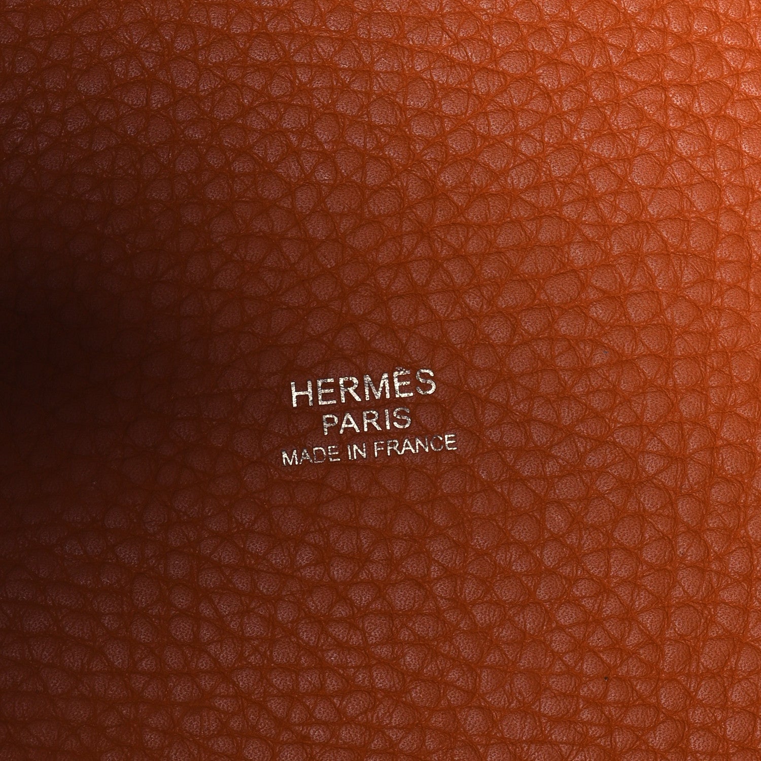 エルメス ピコタン MM 22 Orange トリヨンクレマンス シルバー金具 HERMES PICOTIN MM 22 ORANGE TAURILLON CLEMENCE SILVER HARDWARE