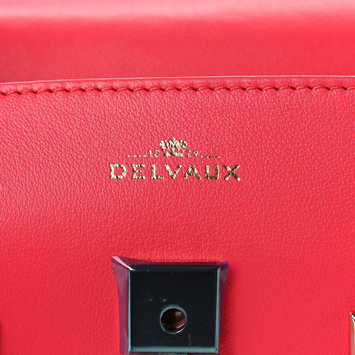 デルヴォー タンペート MM ハンドバッグ Rose Candy カーフスキン ゴールド金具 DELVAUX TEMPETE MM HANDBAG ROSE CANDY CALFSKIN GOLD HARDWARE