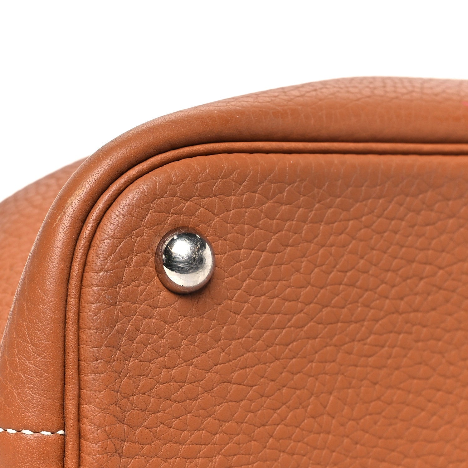 HERMES BOLIDE 31 GOLD TAURILLON CLEMENCE SILVER HARDWARE