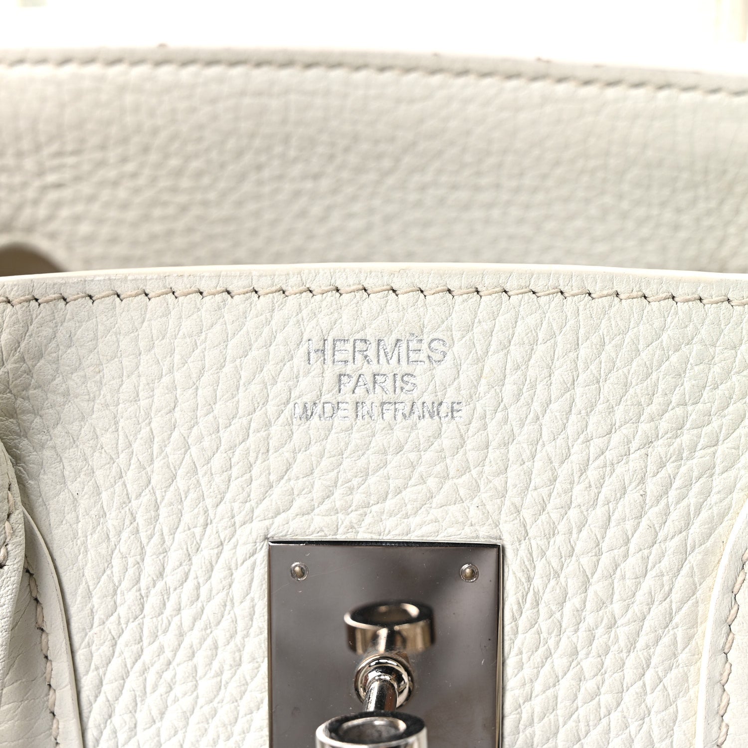 エルメス バーキン 35 White トゴ シルバー金具 HERMES BIRKIN 35 WHITE TOGO SILVER HARDWARE