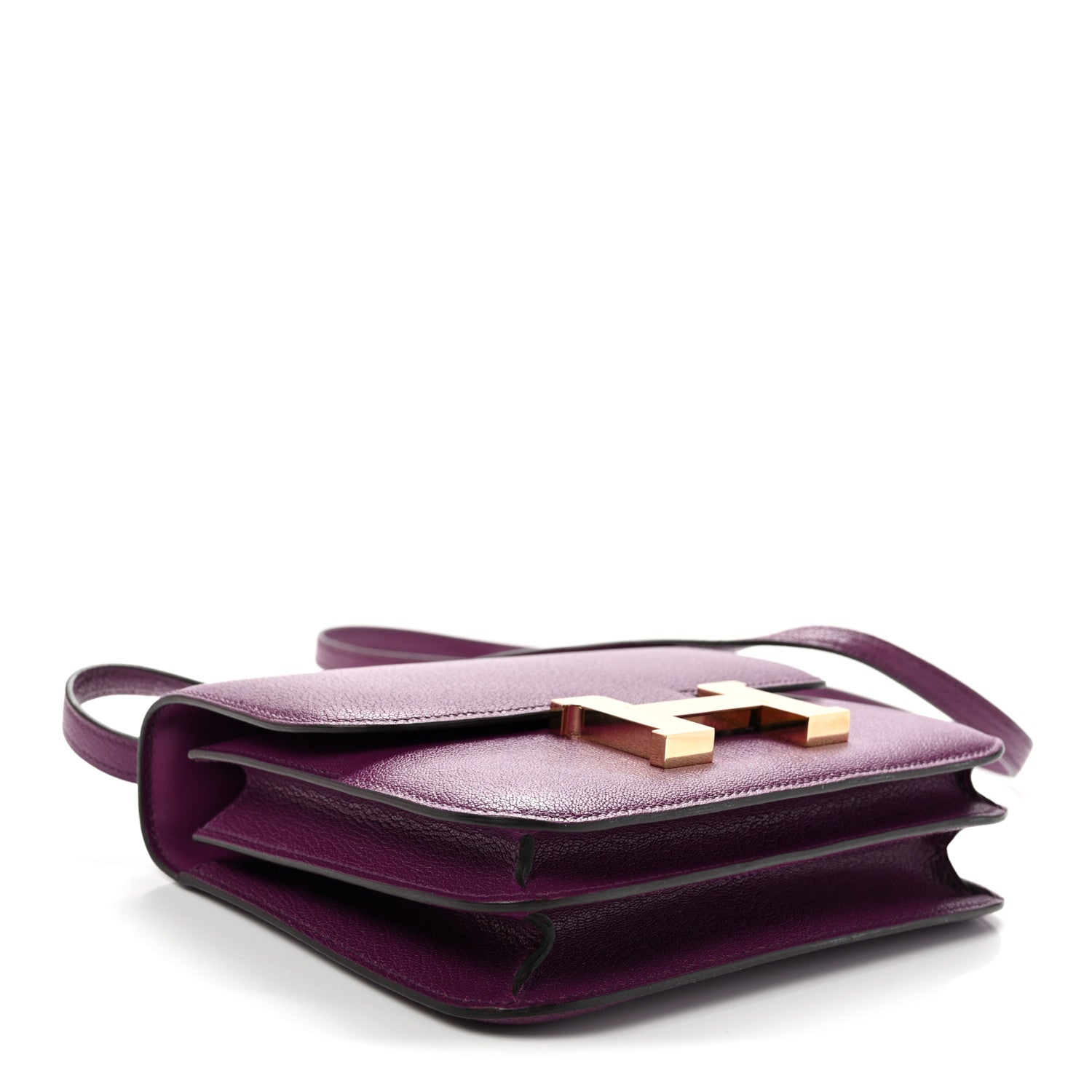 エルメス  ミニコンスタンス 18 Anemone シェーブル シャムキラ ゴールド金具 HERMES MINI CONSTANCE 18 ANEMONE CHEVRE CHAMKILA GOLD HARDWARE