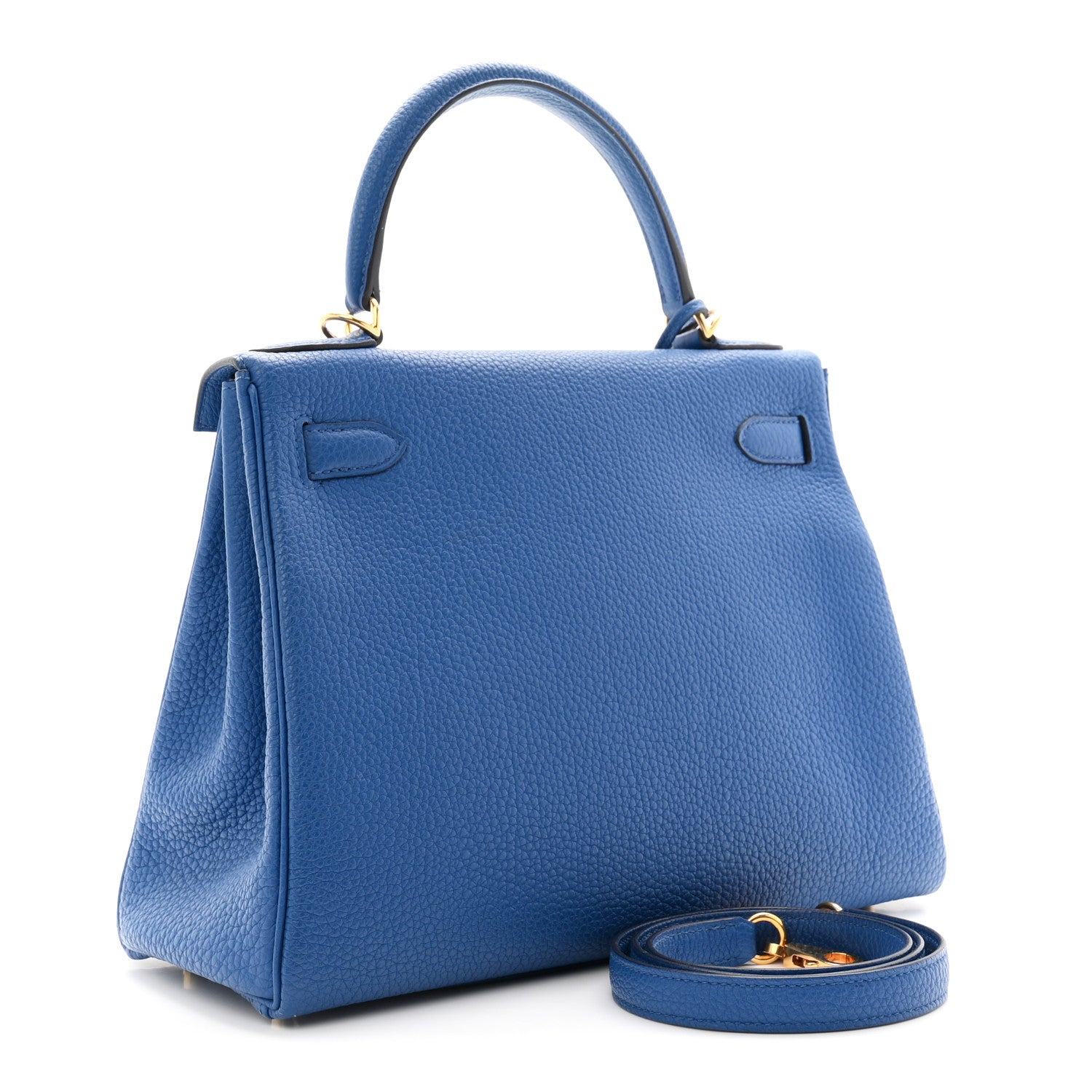 エルメス ケリー 28 内縫い Bleu France トゴ ゴールド金具 HERMES KELLY 28 RETOURNE BLEU FRANCE TOGO GOLD HARDWARE