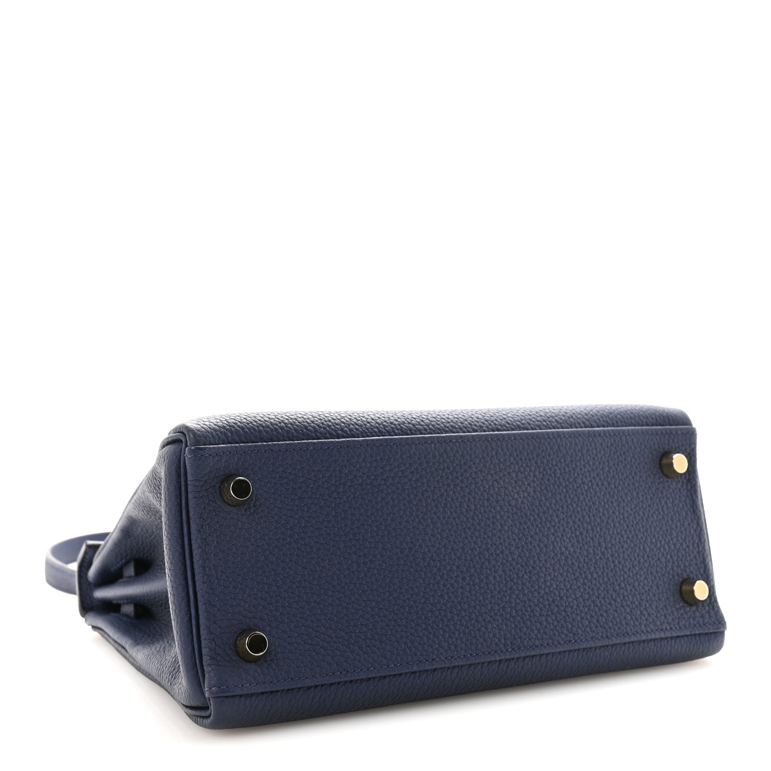 エルメス ケリー 25 内縫い Bleu Saphir トゴ ゴールド金具 HERMES KELLY 25 RETOURNE BLEU SAPHIR TOGO GOLD HARDWARE