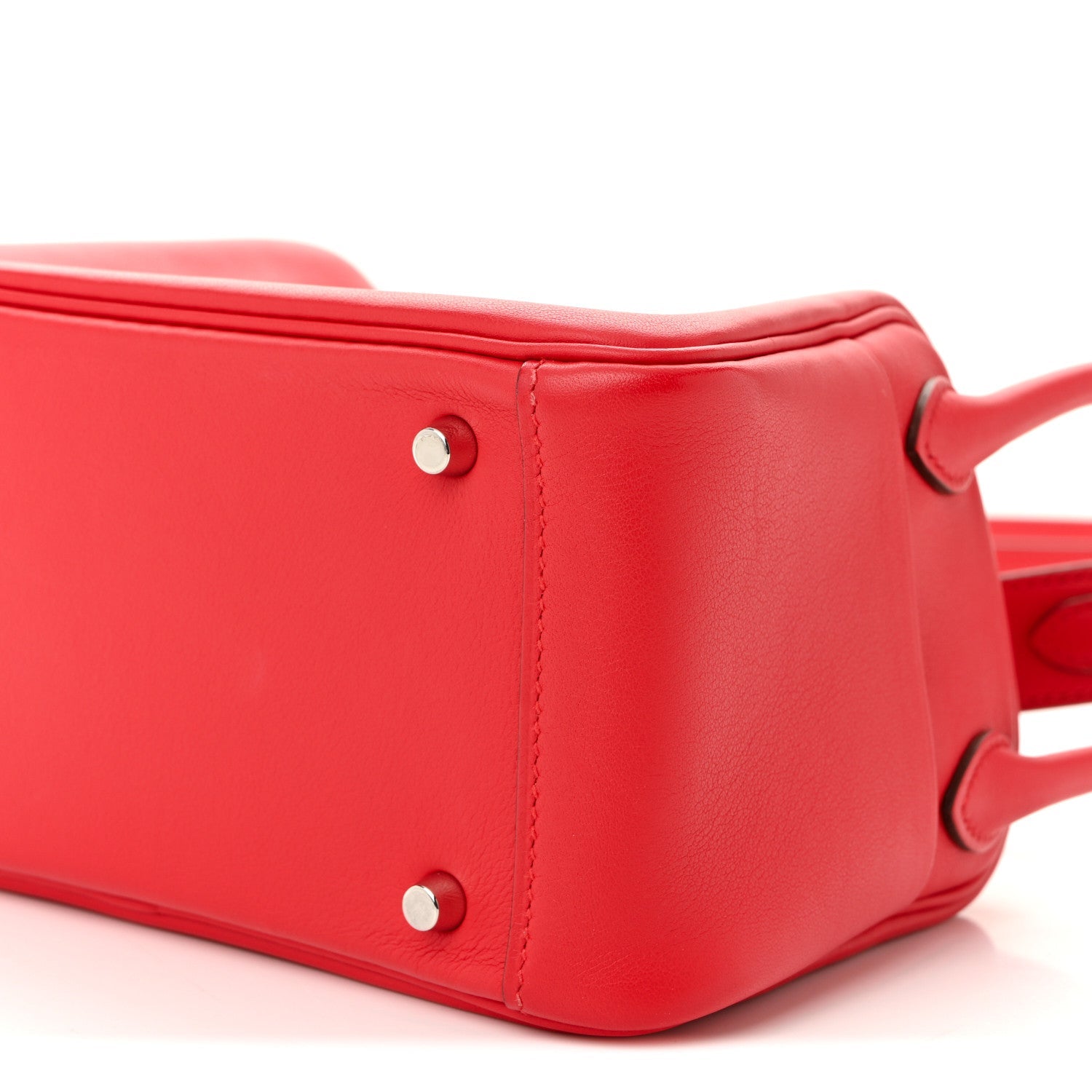 エルメス ミニリンディ 20 Rouge De Coeur スイフト シルバー金具 HERMES MINI LINDY 20 ROUGE DE COEUR SWIFT SILVER HARDWARE