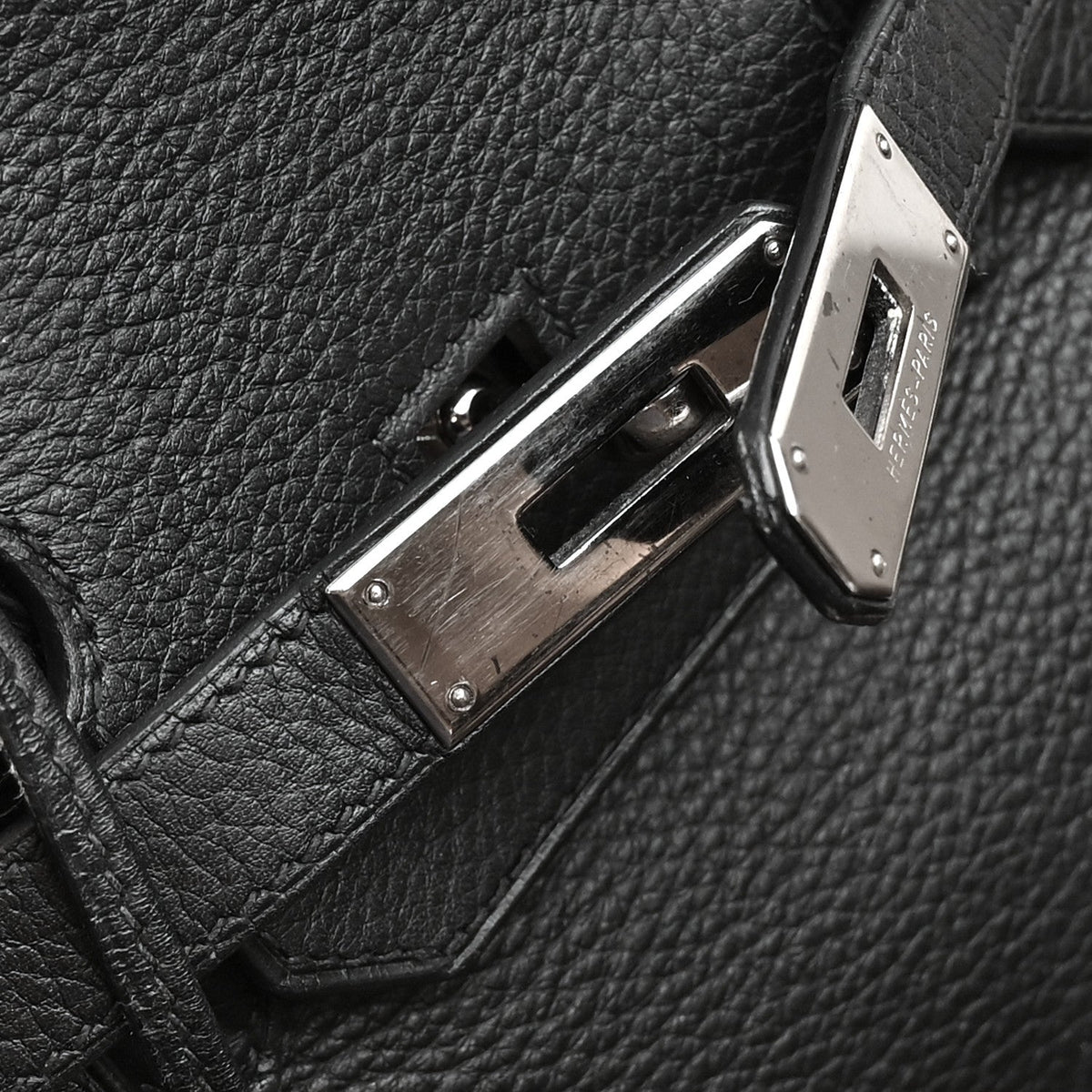 Hermes Birkin 35 Black Togo Silver Hardware
