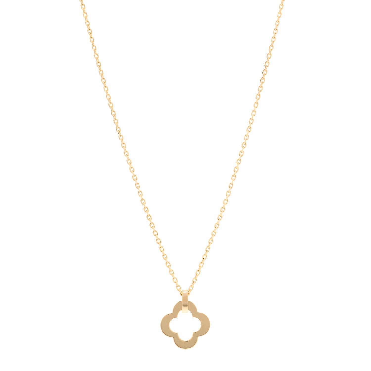 ヴァンクリーフ＆アーペル アルハンブラ ペンダントネックレス 18K イエローゴールド VAN CLEEF & ARPELS ALHAMBRA PENDANT NECKLACE 18K YELLOW GOLD