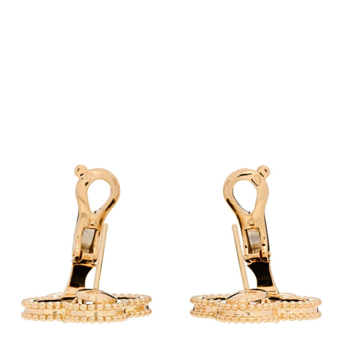 ヴァンクリーフ＆アーペル マジックアルハンブラ ピアス ブラックオニキス 18K イエローゴールド VAN CLEEF & ARPELS MAGIC ALHAMBRA EARRINGS BLACK ONYX 18K YELLOW GOLD