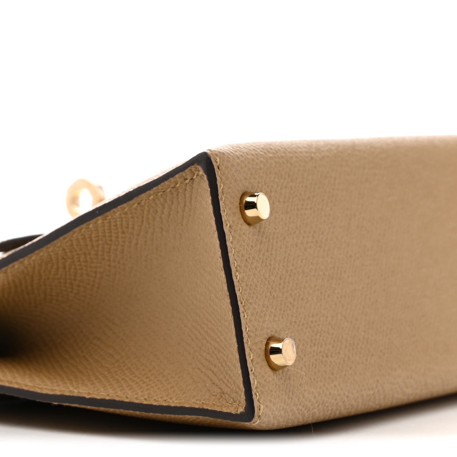 エルメス ミニケリー 20 外縫い Poussiere エプソン ゴールド金具 HERMES MINI KELLY 20 SELLIER POUSSIERE EPSOM GOLD HARDWARE