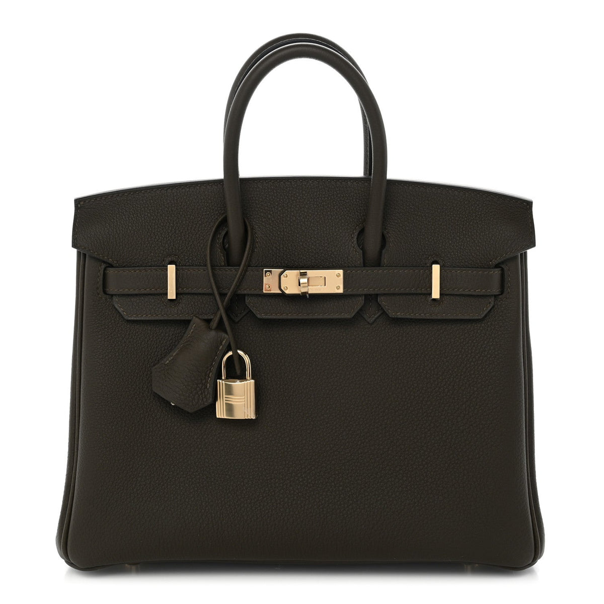 エルメス バーキン 25 Vert Loden トゴ パーマブラス金具 HERMES BIRKIN 25 VERT LODEN TOGO PERMABRASS HARDWARE