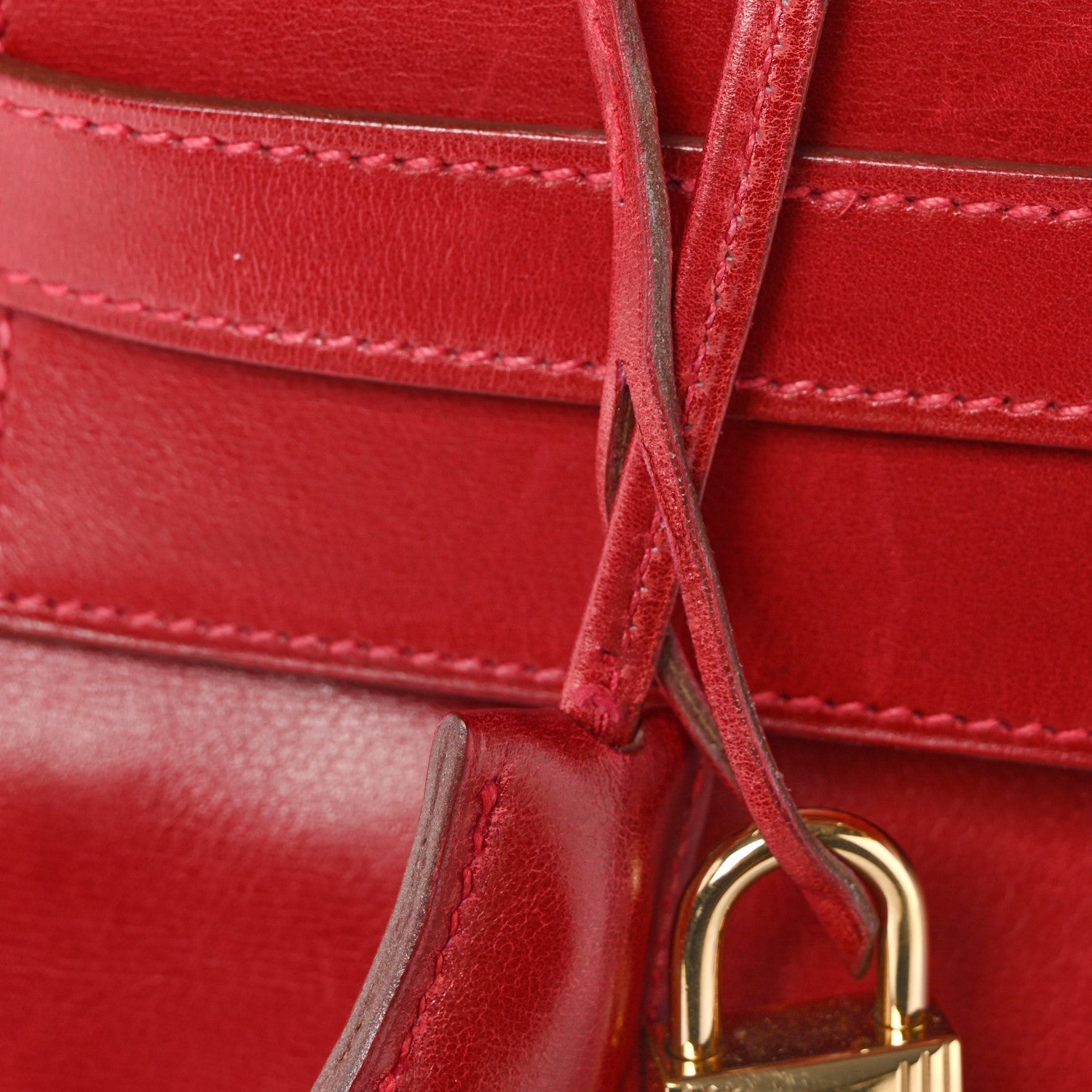 エルメス ケリー32 内縫い Rouge Casaque ボックス ゴールド金具 HERMES KELLY32 RETOURNE ROUGE CASAQUE BOX GOLD HARDWARE