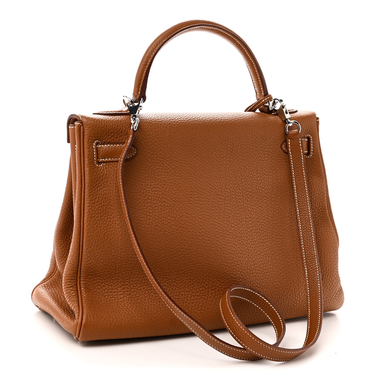エルメス ケリー32 内縫い Gold トゴ シルバー金具 HERMES KELLY32 RETOURNE GOLD TOGO SILVER HARDWARE