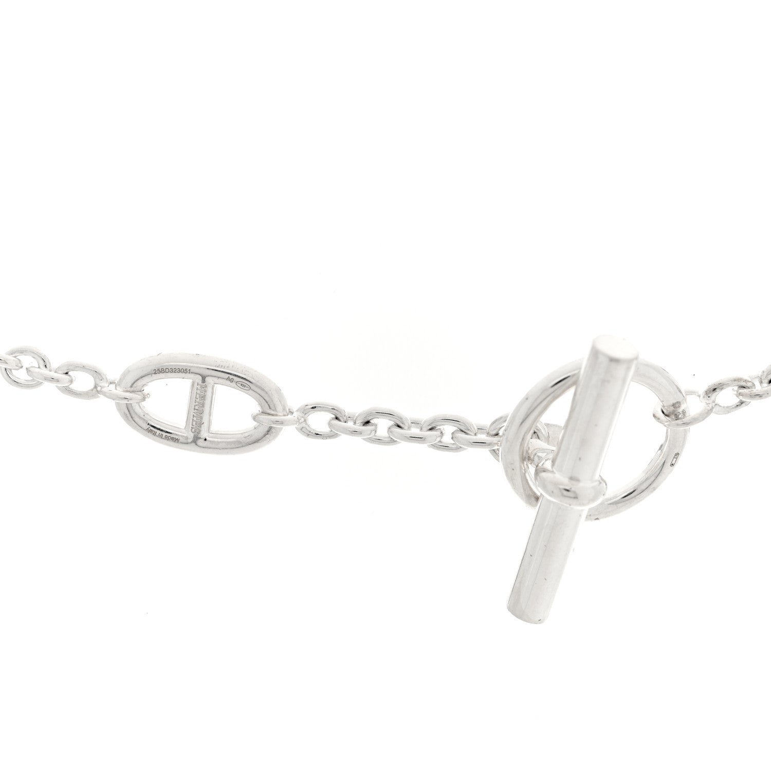 エルメス ファランドールネックレス 120 シルバー HERMES FARANDOLE NECKLACE 120 STERLING SILVER