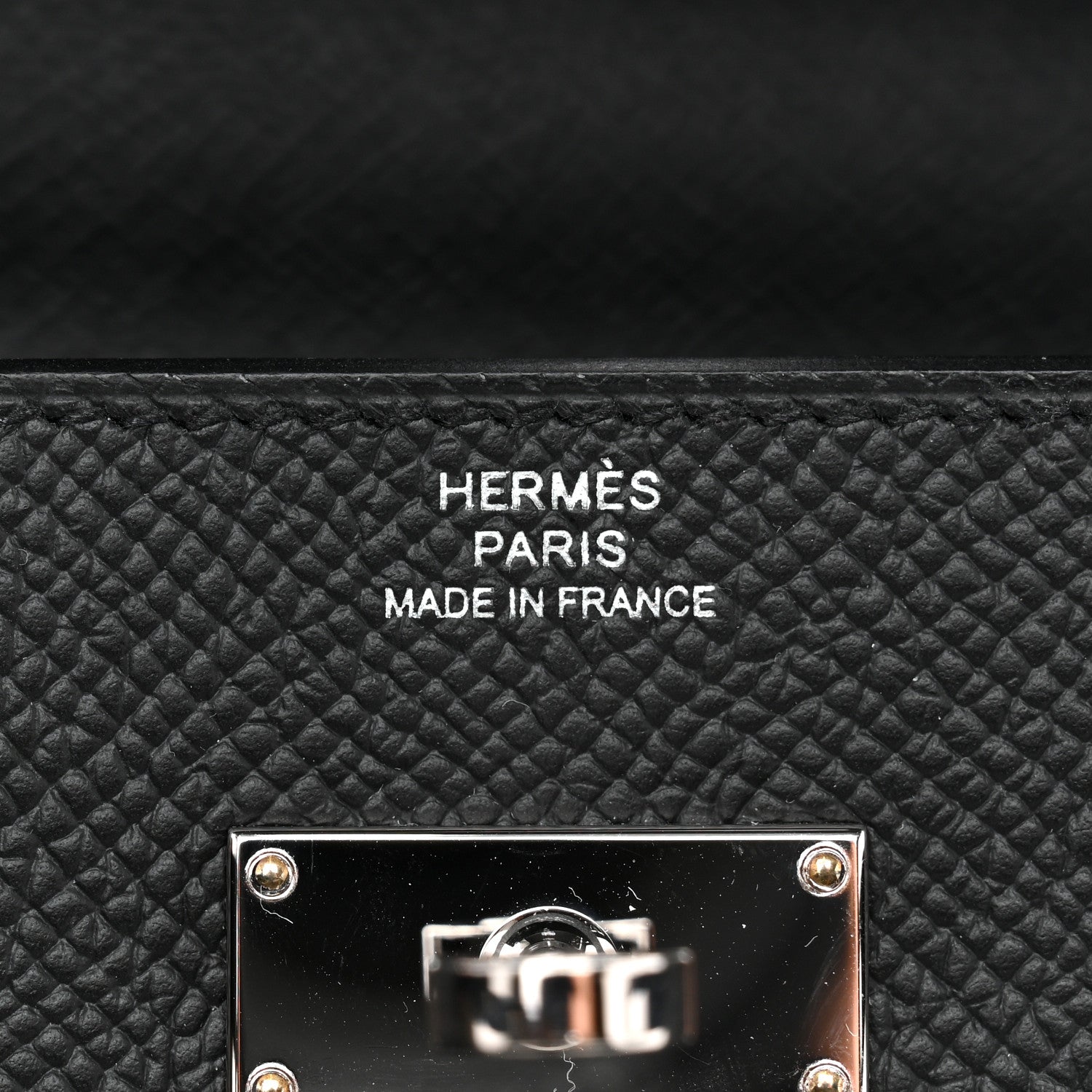 エルメス ケリートゥーゴー 長財布 Black エプソン シルバー金具 HERMES KELLY TO GO WALLET BLACK EPSOM SILVER HARDWARE