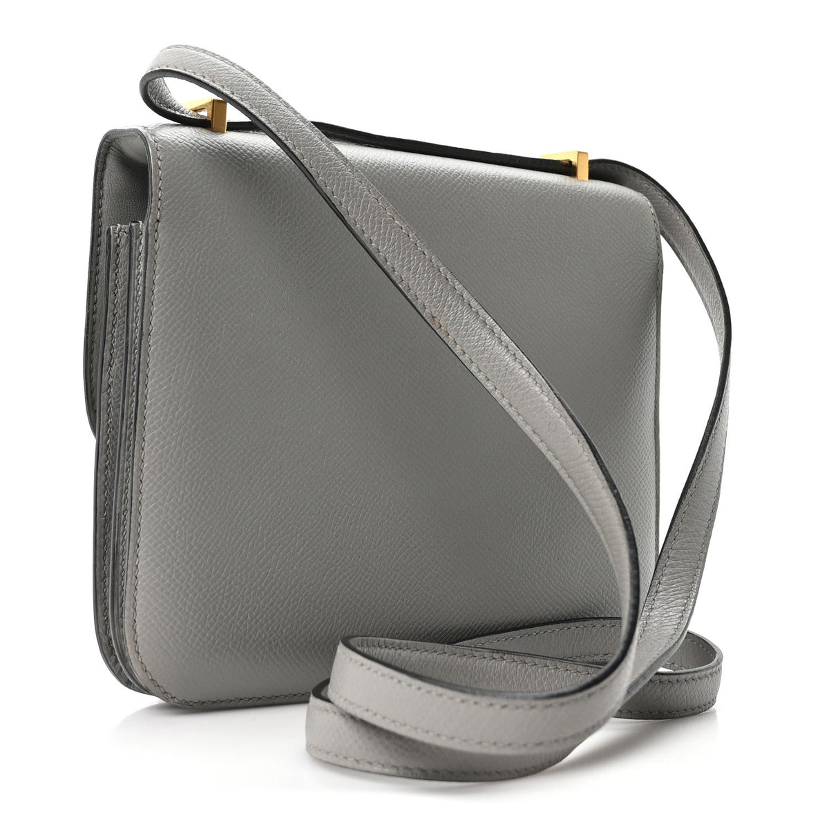 エルメス ミニコンスタンス 18 Gris Mouette エプソン ゴールド金具 HERMES MINI CONSTANCE 18 GRIS MOUETTE EPSOM GOLD HARDWARE