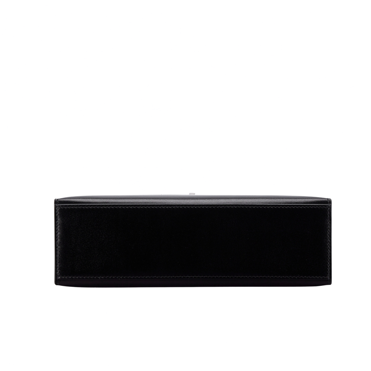 エルメス 限定品 ポシェットケリー デイジー ブラック ボックスカーフ シルバー金具 HERMES LIMITED EDITION KELLY POCHETTE DAISY BLACK BOX CALF SILVER HARDWARE