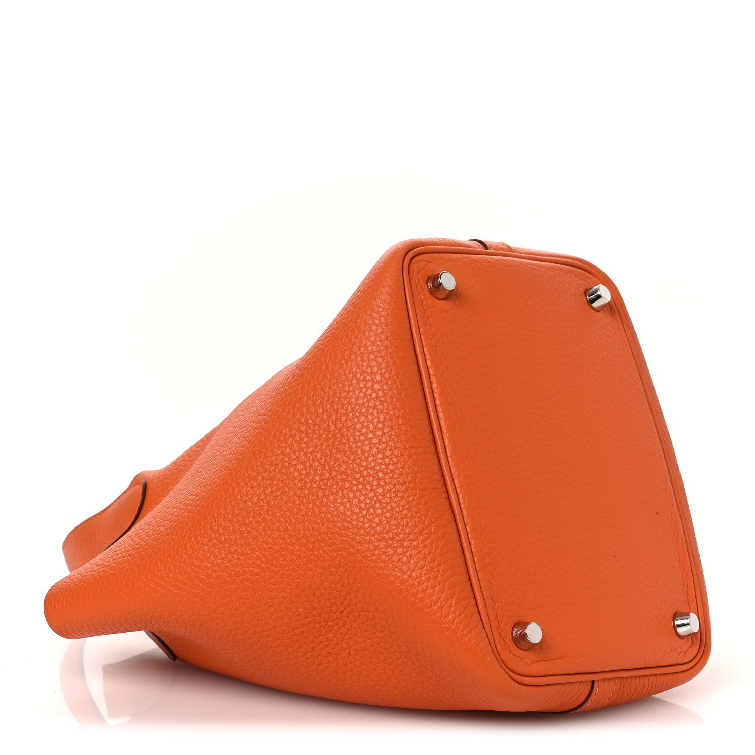 エルメス ピコタンロック PM 18 Orange トリヨンクレマンス シルバー金具 HERMES PICOTIN PM 18 ORANGE TAURILLON CLEMENCE SILVER HARDWARE