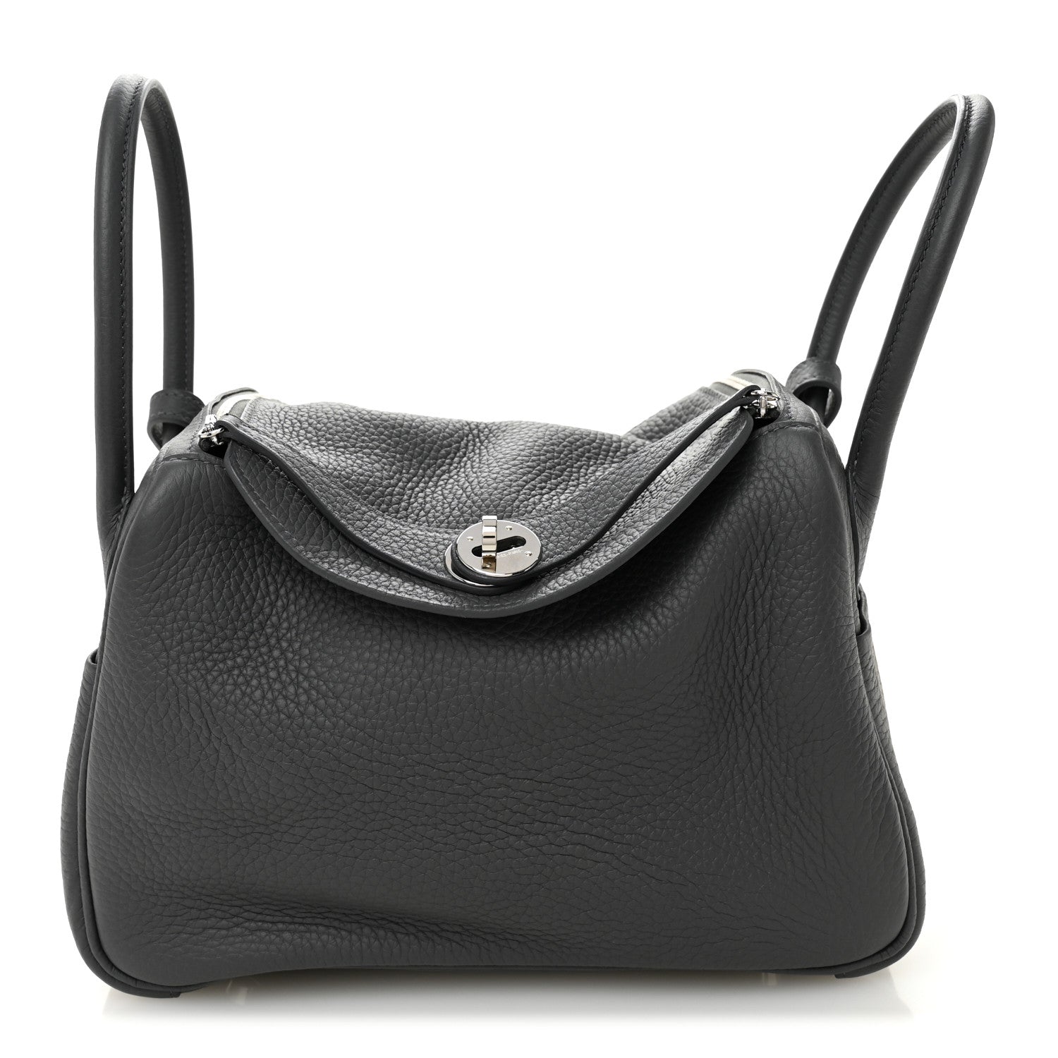 エルメス リンディ 26 Ardoise トリヨンクレマンス シルバー金具 HERMES LINDY 26 ARDOISE TAURILLON CLEMENCE SILVER HARDWARE
