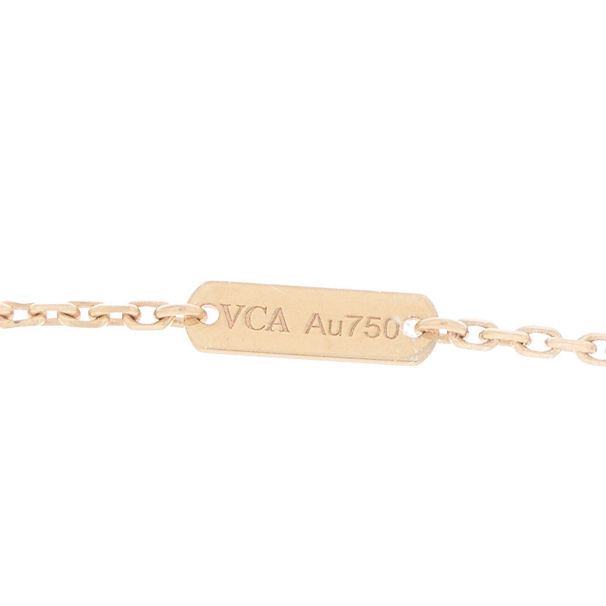 ヴァンクリーフ＆アーペル ヴィンテージアルハンブラ ペンダントネックレス マザーオブパール 18K ローズゴールド VAN CLEEF & ARPELS VINTAGE ALHAMBRA PENDANT NECKLACE MOTHER OF PEARL 18K ROSE GOLD