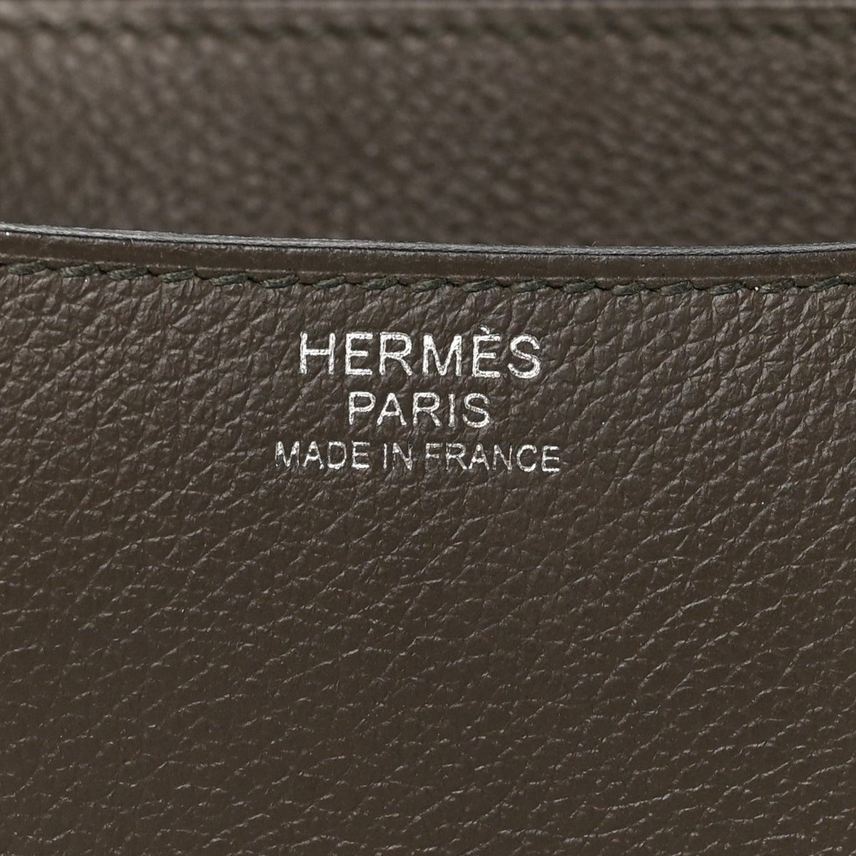 エルメス コンスタンス 24 Vert De Gris エバーカラー シルバー金具 HERMES CONSTANCE 24 VERT DE GRIS EVERCOLOR SILVER HARDWARE