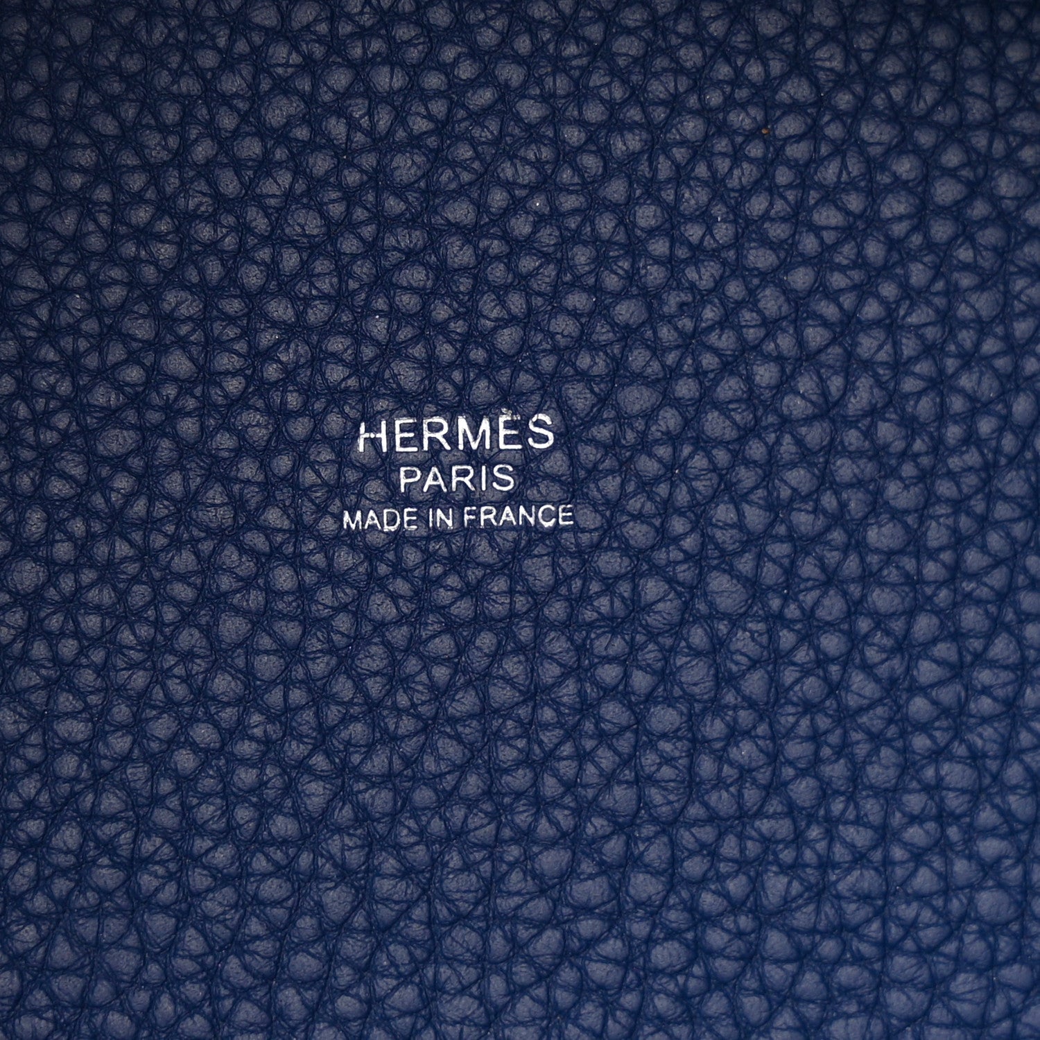 エルメス ピコタンロック PM 18 Bleu Saphir トリヨンクレマンス シルバー金具 HERMES PICOTIN LOCK PM 18 BLEU SAPHIR TAURILLON CLEMENCE SILVER HARDWARE