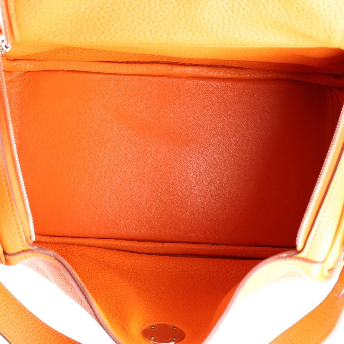 エルメス リンディ 26 Orange トリヨンクレマンス シルバー金具 HERMES LINDY 26 ORANGE TAURILLON CLEMENCE SILVER HARDWARE