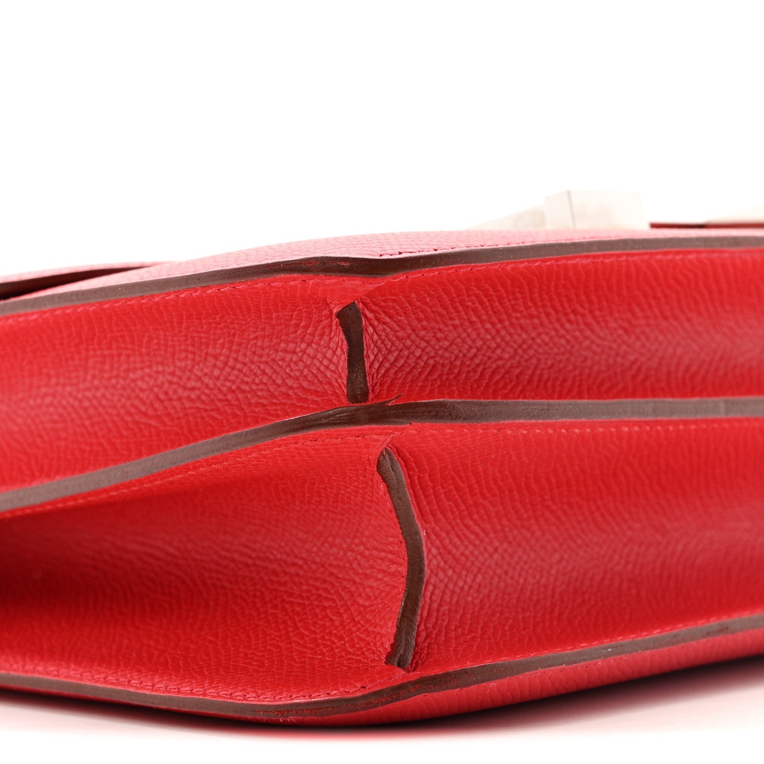 エルメス コンスタンス 24 Rouge Casaque エプソン シルバー金具 HERMES CONSTANCE 24 ROUGE CASAQUE EPSOM SILVER HARDWARE