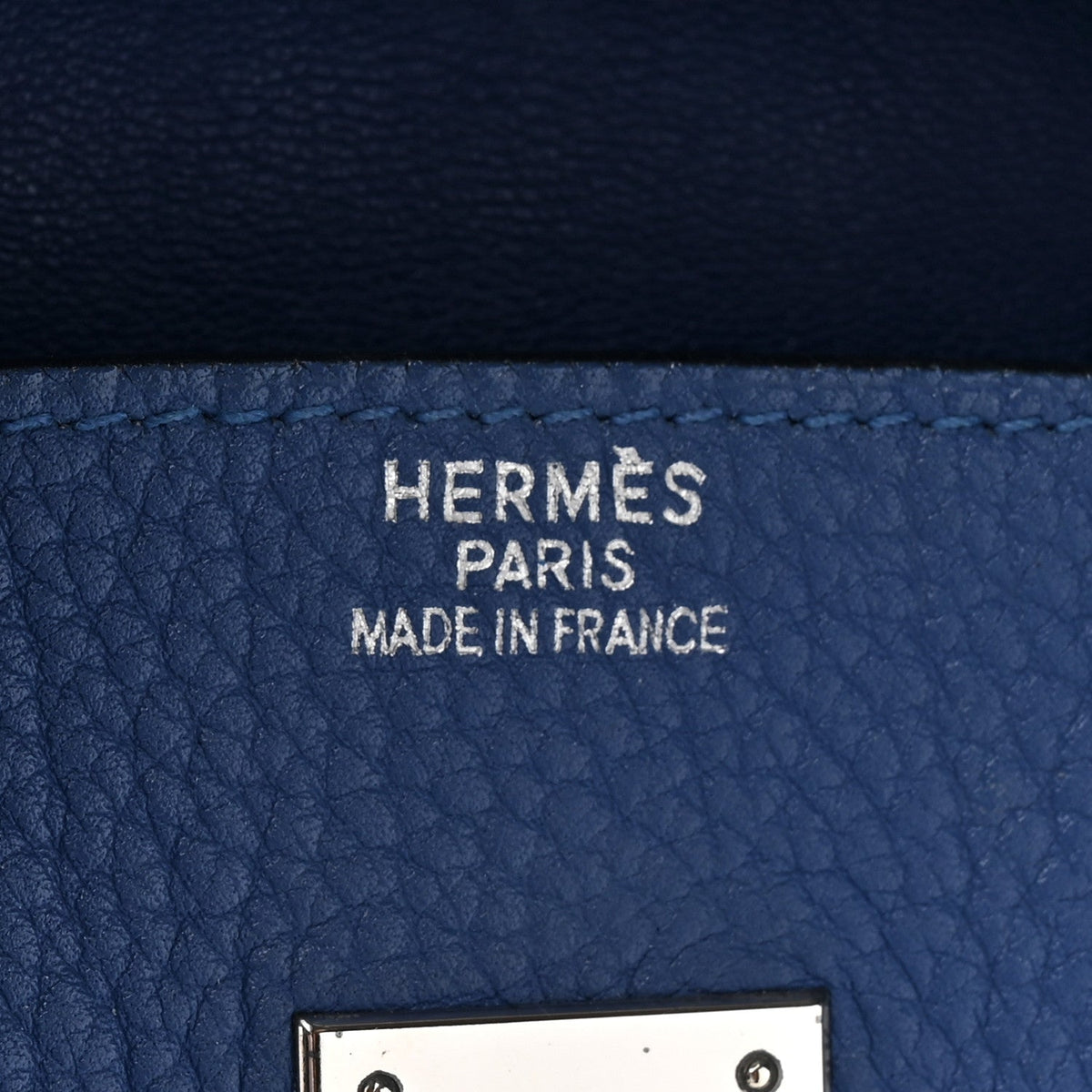 エルメス バーキン 35 Bleu Thalassa トゴ シルバー金具 HERMES BIRKIN 35 BLEU THALASSA TOGO SILVER HARDWARE