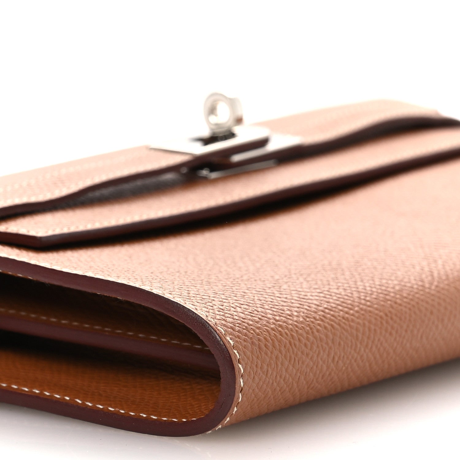 エルメス ケリートゥーゴー 長財布 Gold エプソン シルバー金具 HERMES KELLY TO GO WALLET GOLD EPSOM SILVER HARDWARE