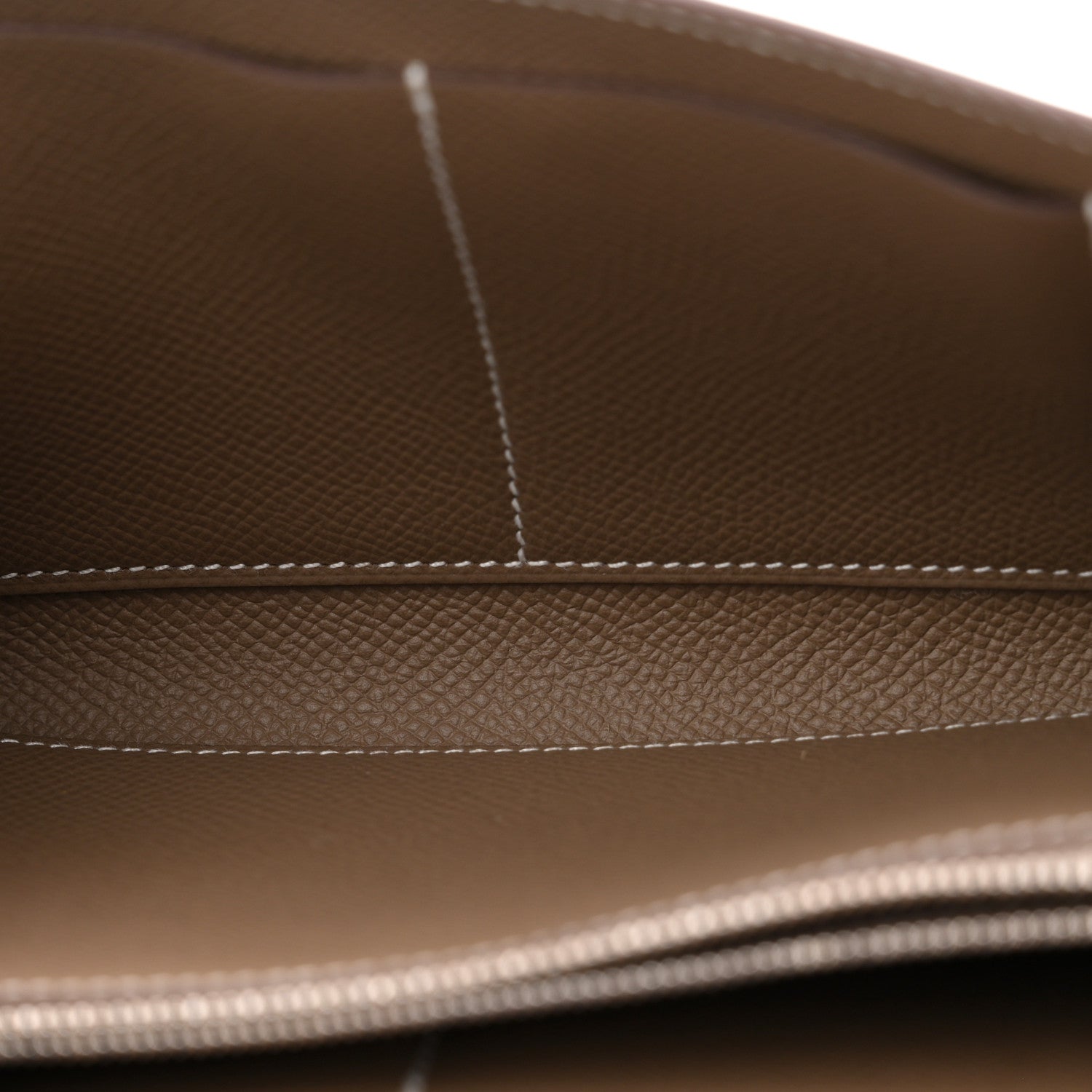 エルメス ケリートゥーゴー 長財布 Etoupe エプソン シルバー金具 HERMES KELLY TO GO WALLET ETOUPE EPSOM SILVER HARDWARE