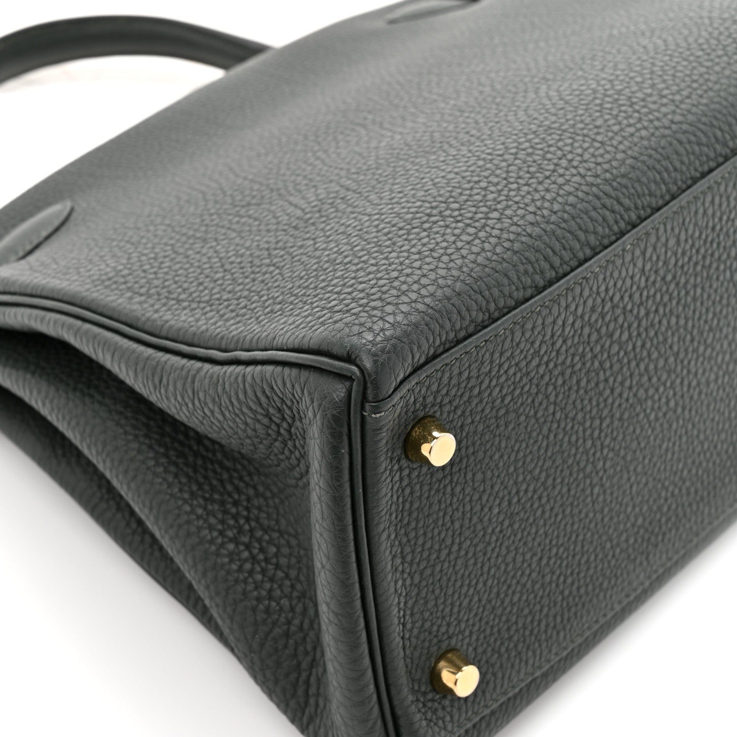 エルメス ケリー 28 内縫い Vert Fonce トゴ ゴールド金具 HERMES KELLY 28 RETOURNE VERT FONCE TOGO GOLD HARDWARE