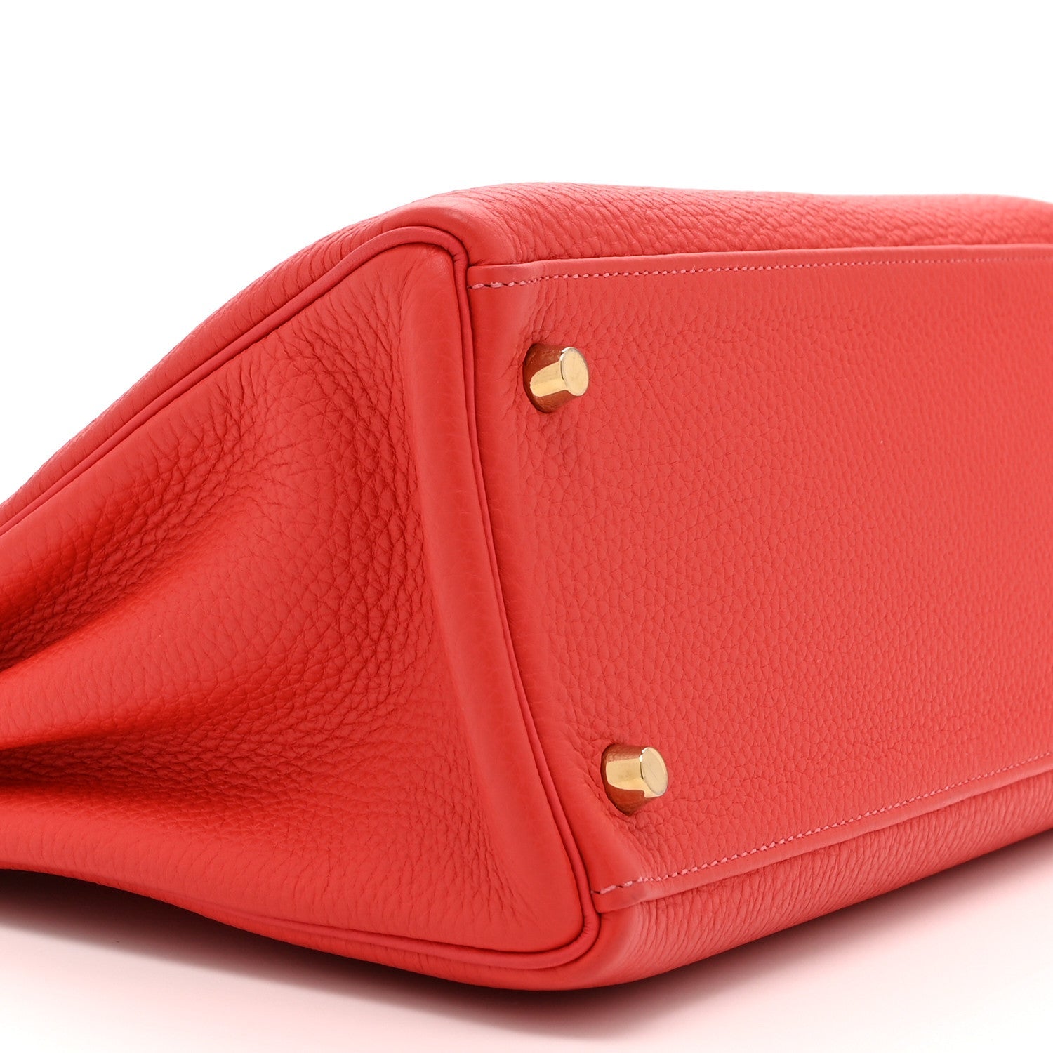 エルメス ケリー 28 内縫い Rouge Pivoine トゴ シルバー金具 HERMES KELLY 28 RETOURNE ROUGE PIVOINE TOGO SILVER HARDWARE