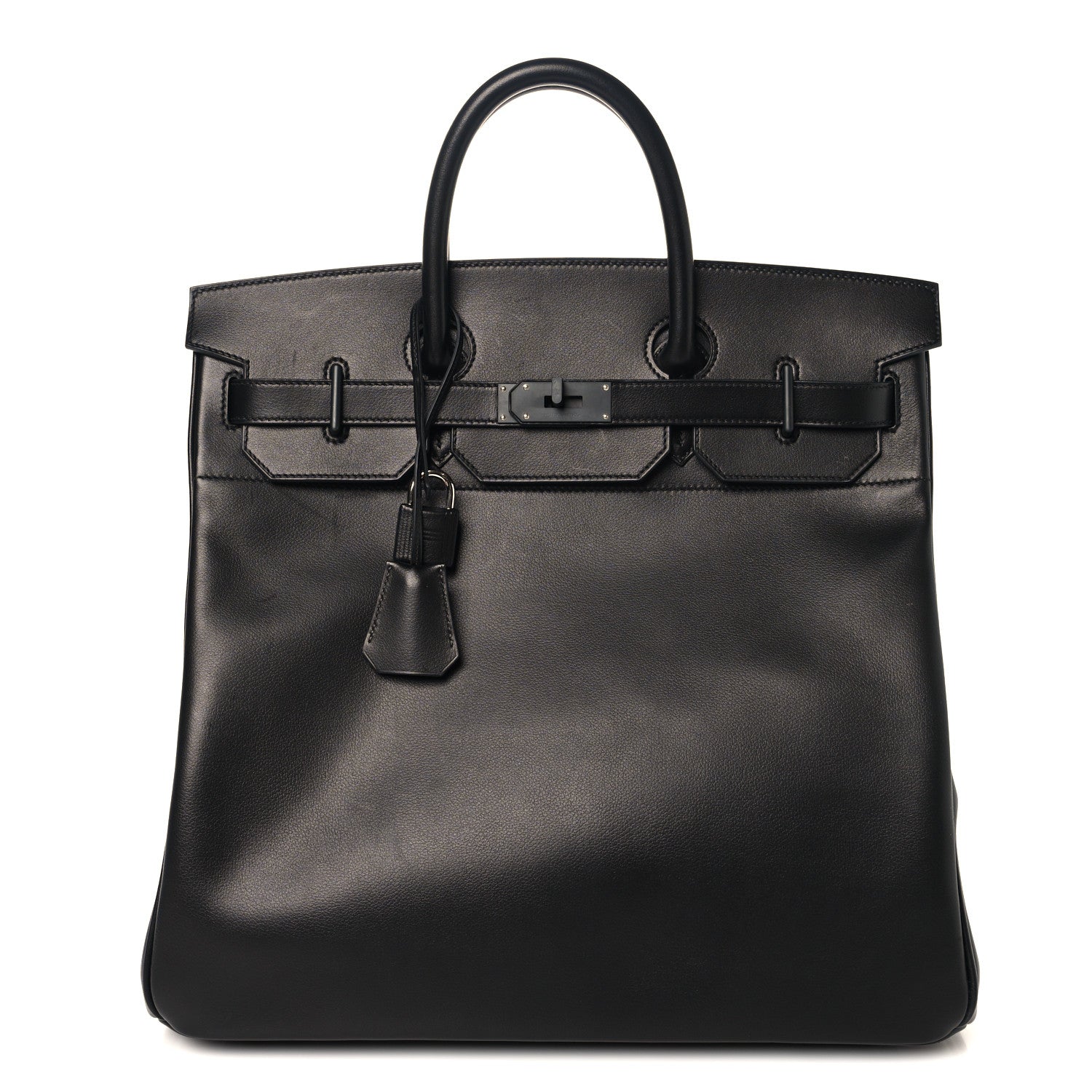 エルメス バーキン 40 オータクロア HAC Black エバーグレイン ブラック金具 HERMES BIRKIN 40 HAC BLACK EVERGRAIN BLACK HARDWARE